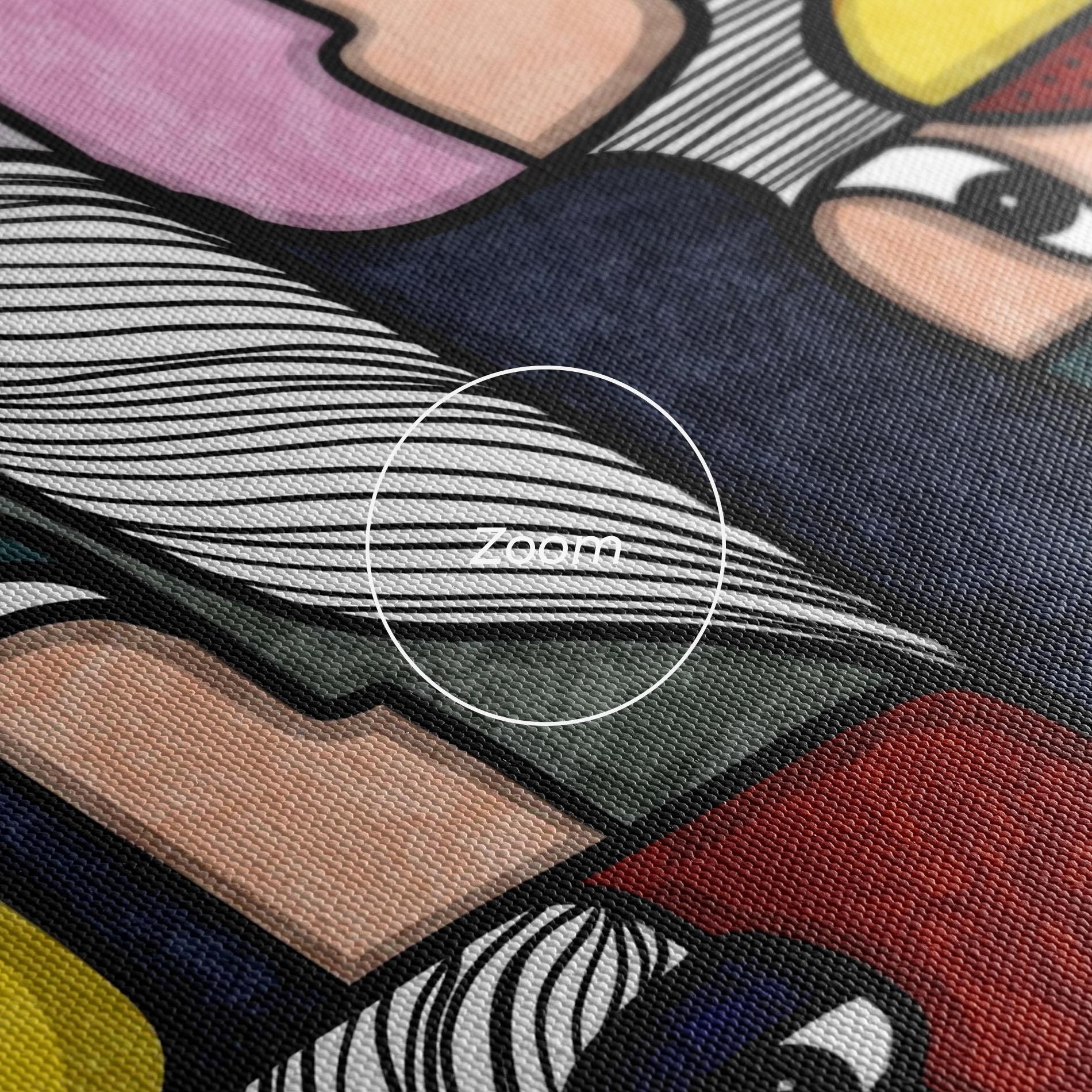 Tablou Canvas Abstract Looking Eyes mockup 3