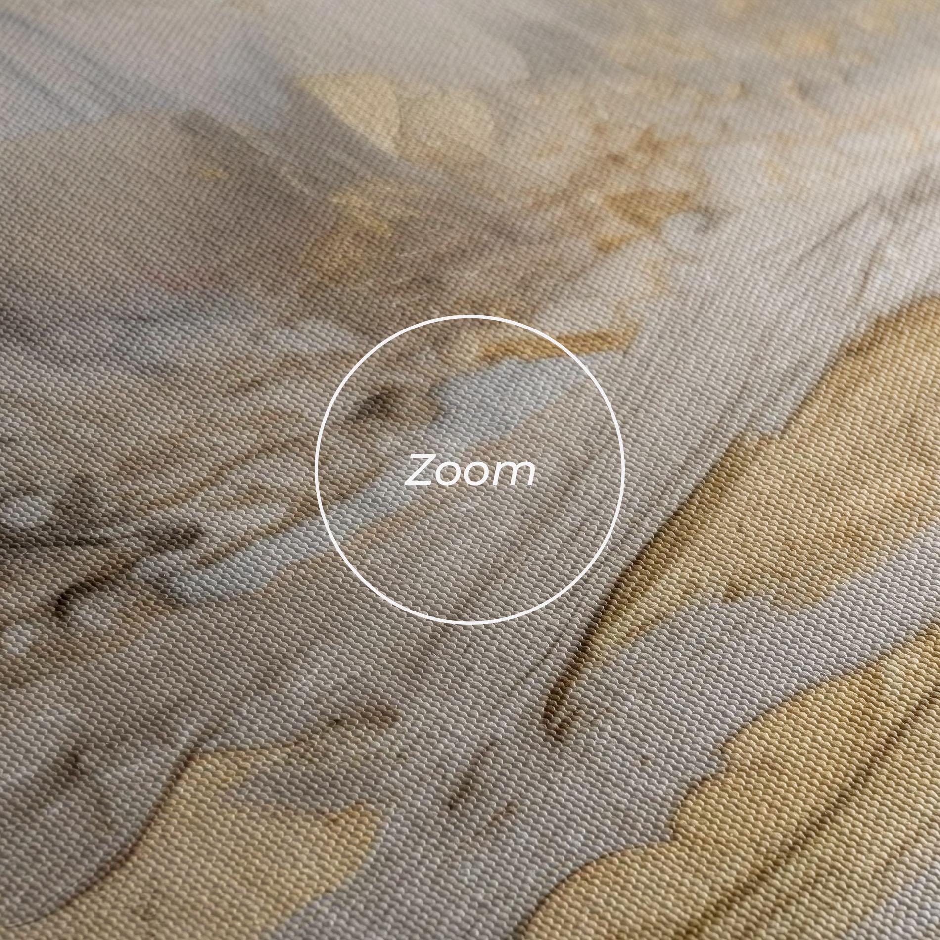 Tablou Canvas Abstract White Waves mockup 3