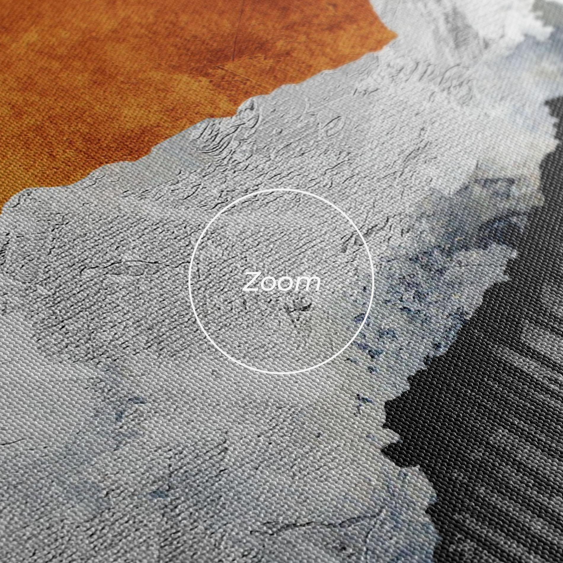 Tablou Canvas Black Paint Flowing mockup 3