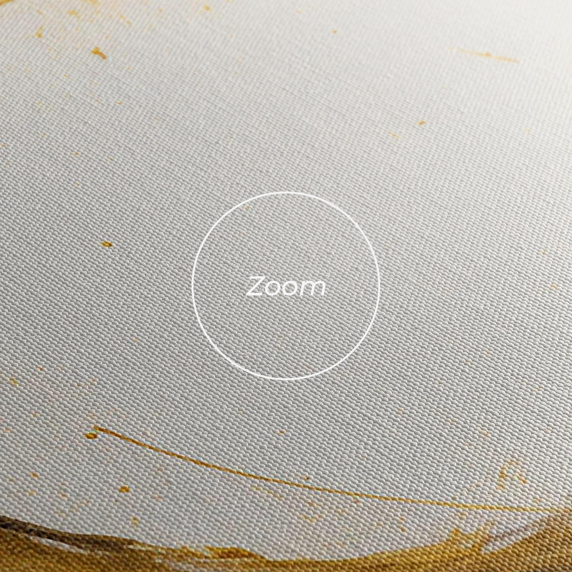 Tablou Canvas Circle From Gold And Black mockup 3