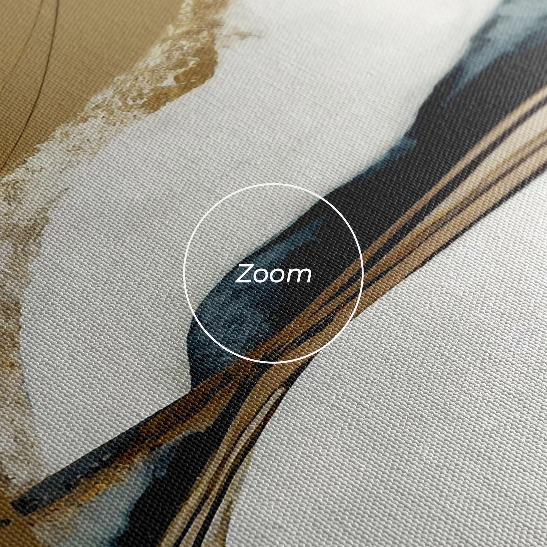 Tablou Canvas Golden Blue Marble mockup 3