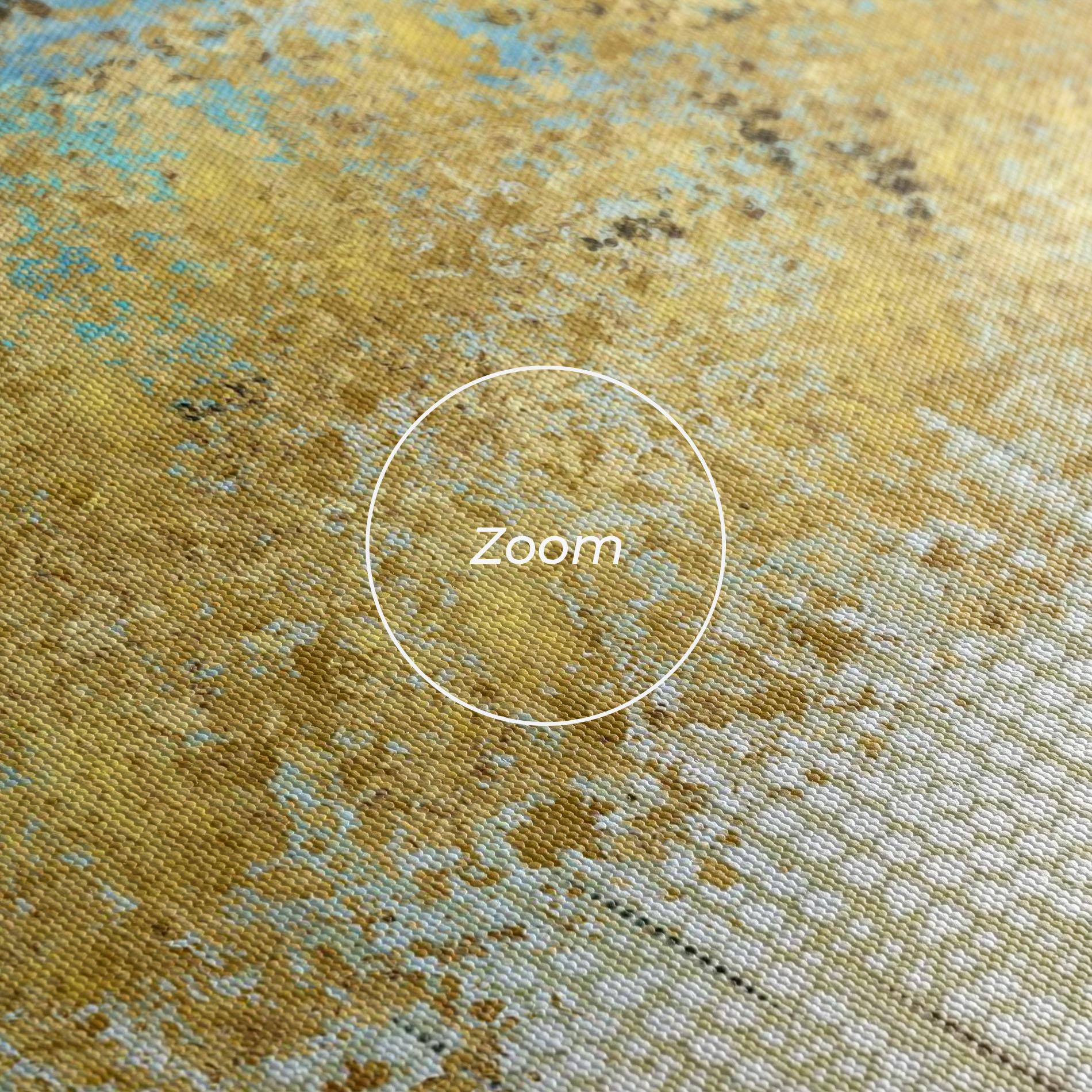 Tablou Canvas Golden White Points mockup 3