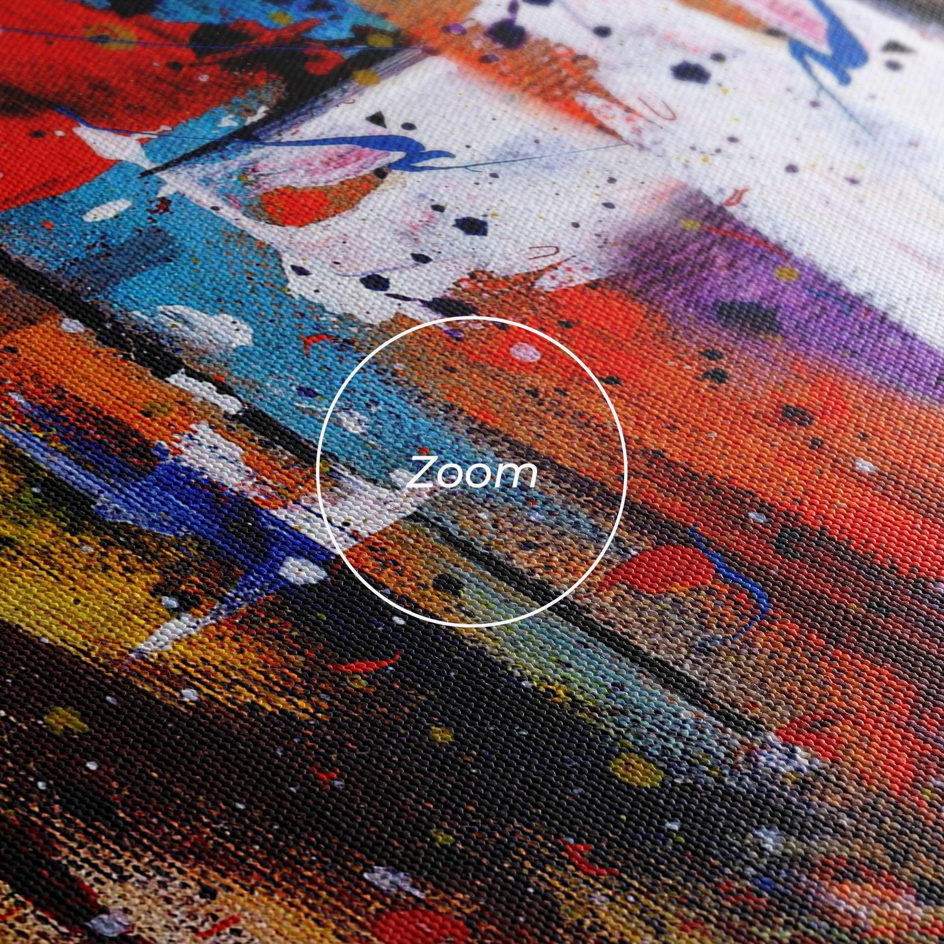 Tablou Canvas Hand Drawn Painting mockup 3