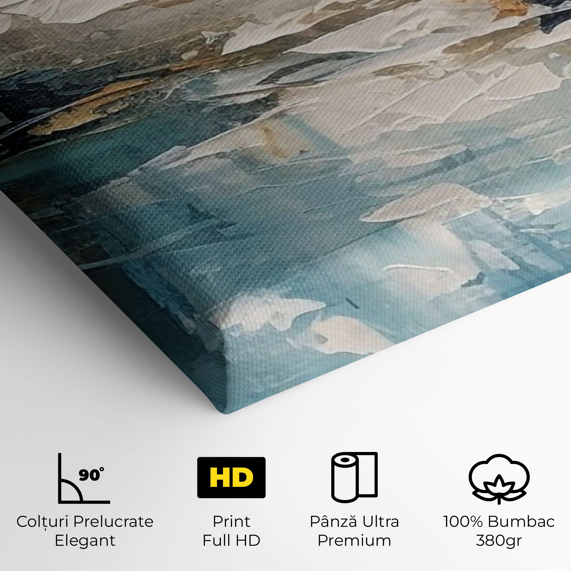 Abstract Blue Art mockup 4