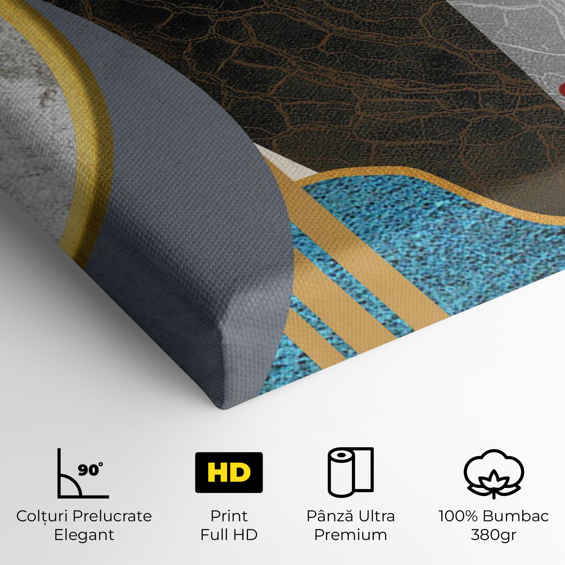 Abstract Blue Face mockup 4