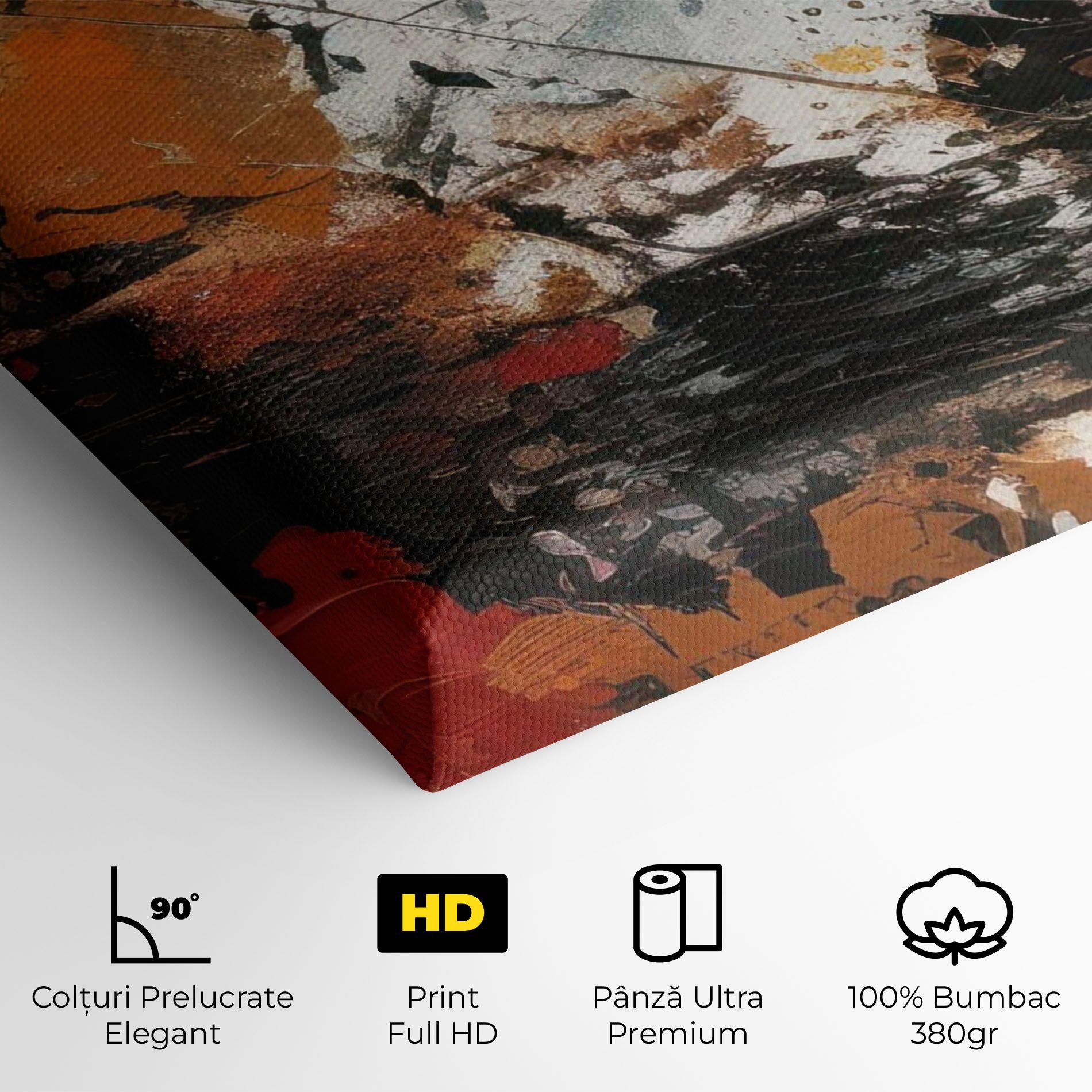 Abstract City Painting mockup 4