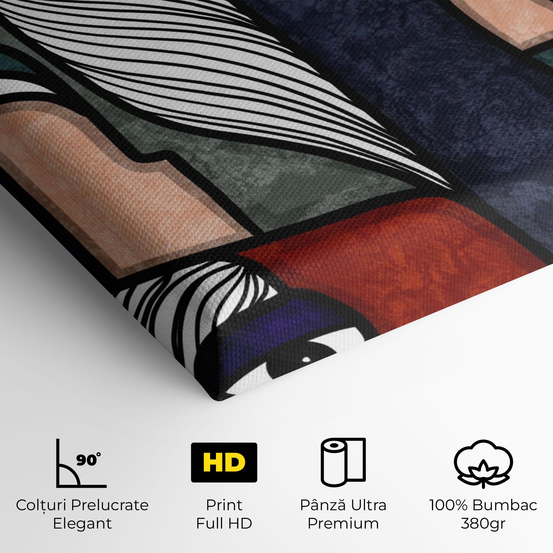 Tablou Canvas Abstract Looking Eyes mockup 4