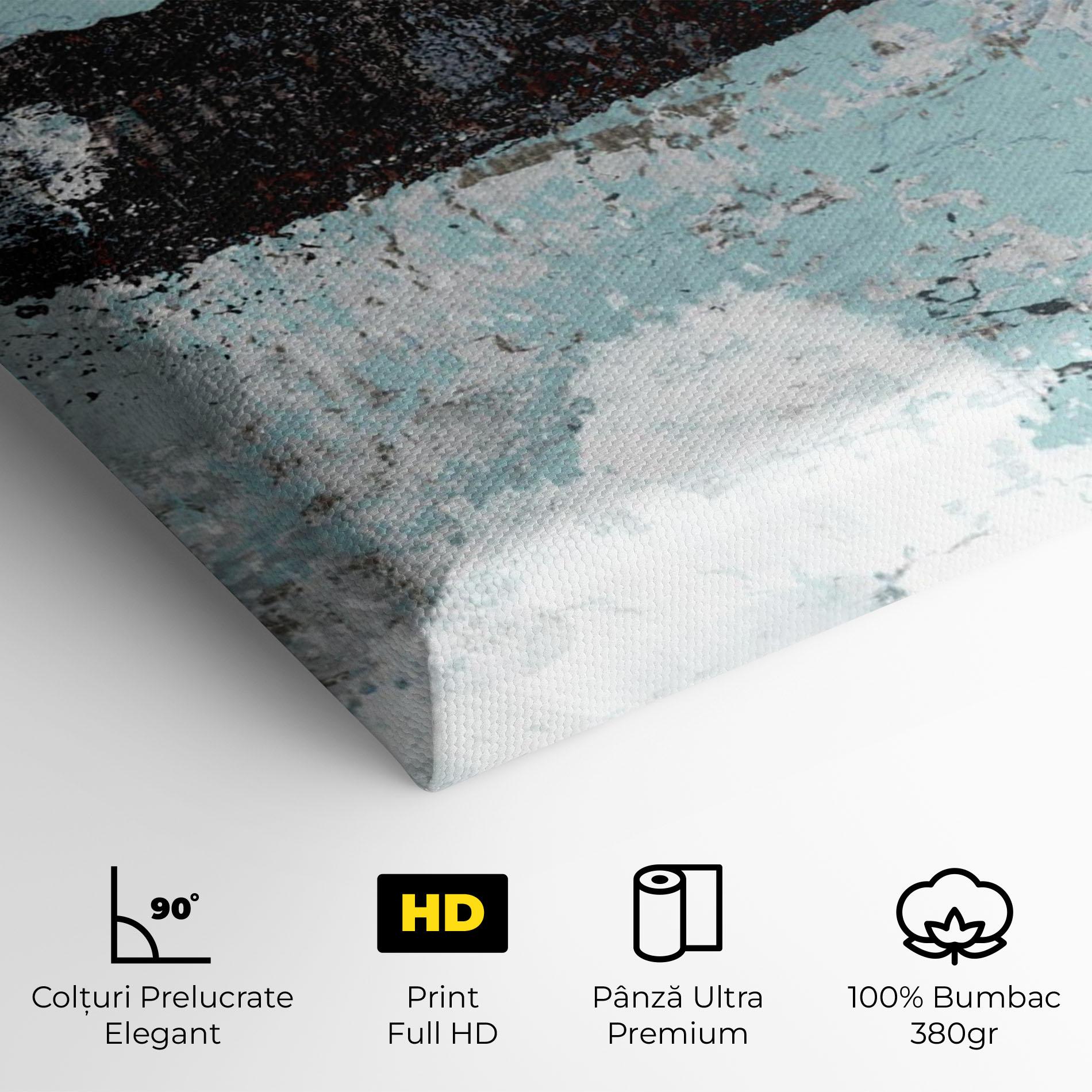 Tablou Canvas Gold Little Points mockup 4