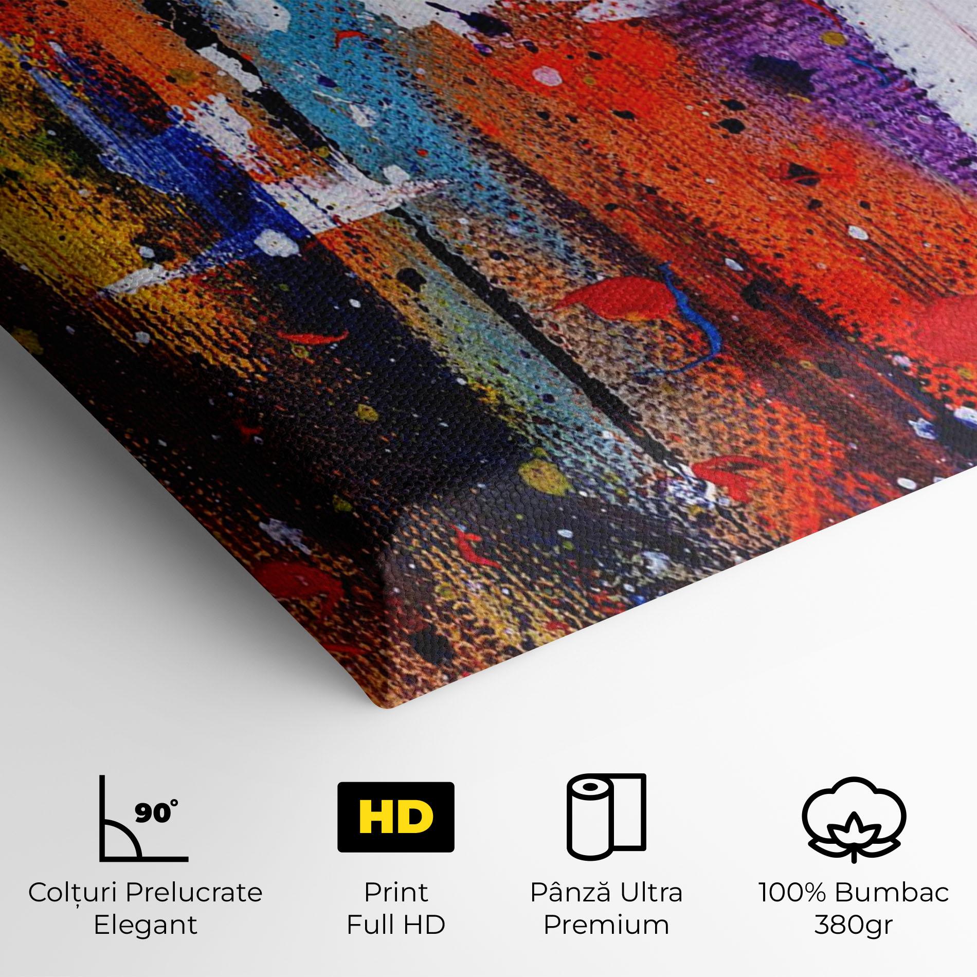 Tablou Canvas Hand Drawn Painting mockup 4