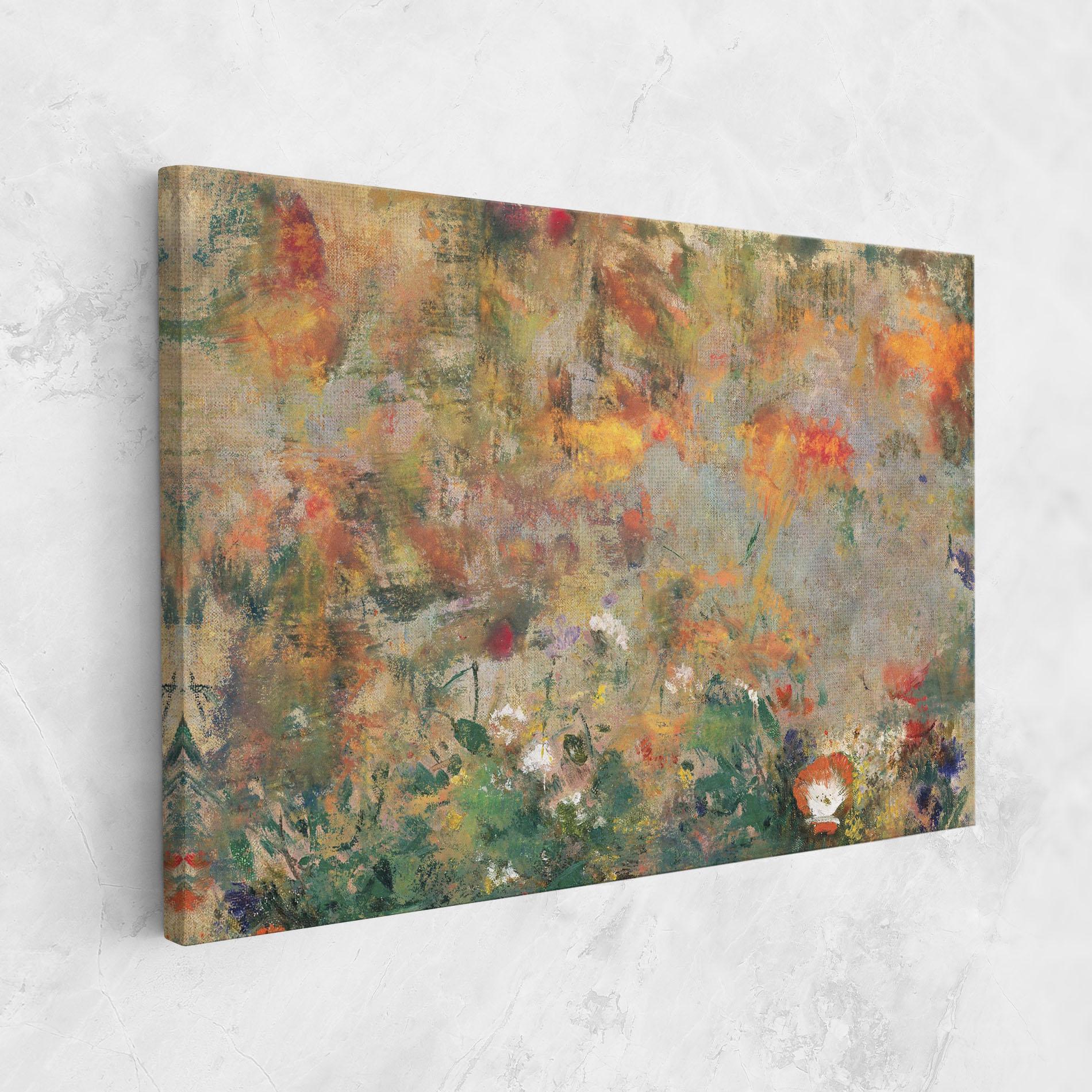 Tablou Canvas Abstract Flowers mockup 1