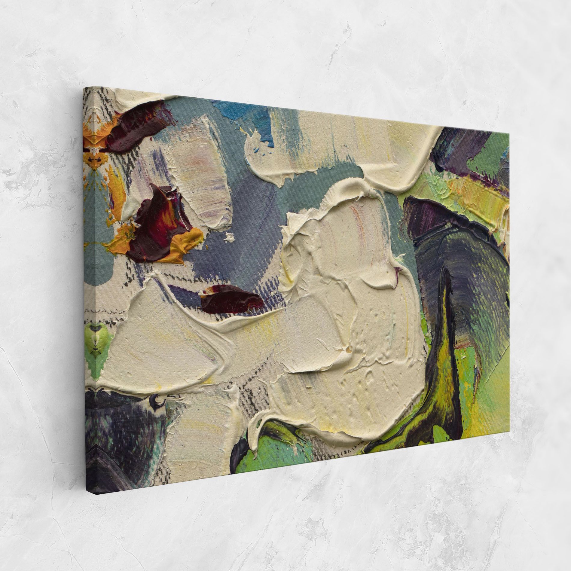 Closeup Oil Painting mockup 1