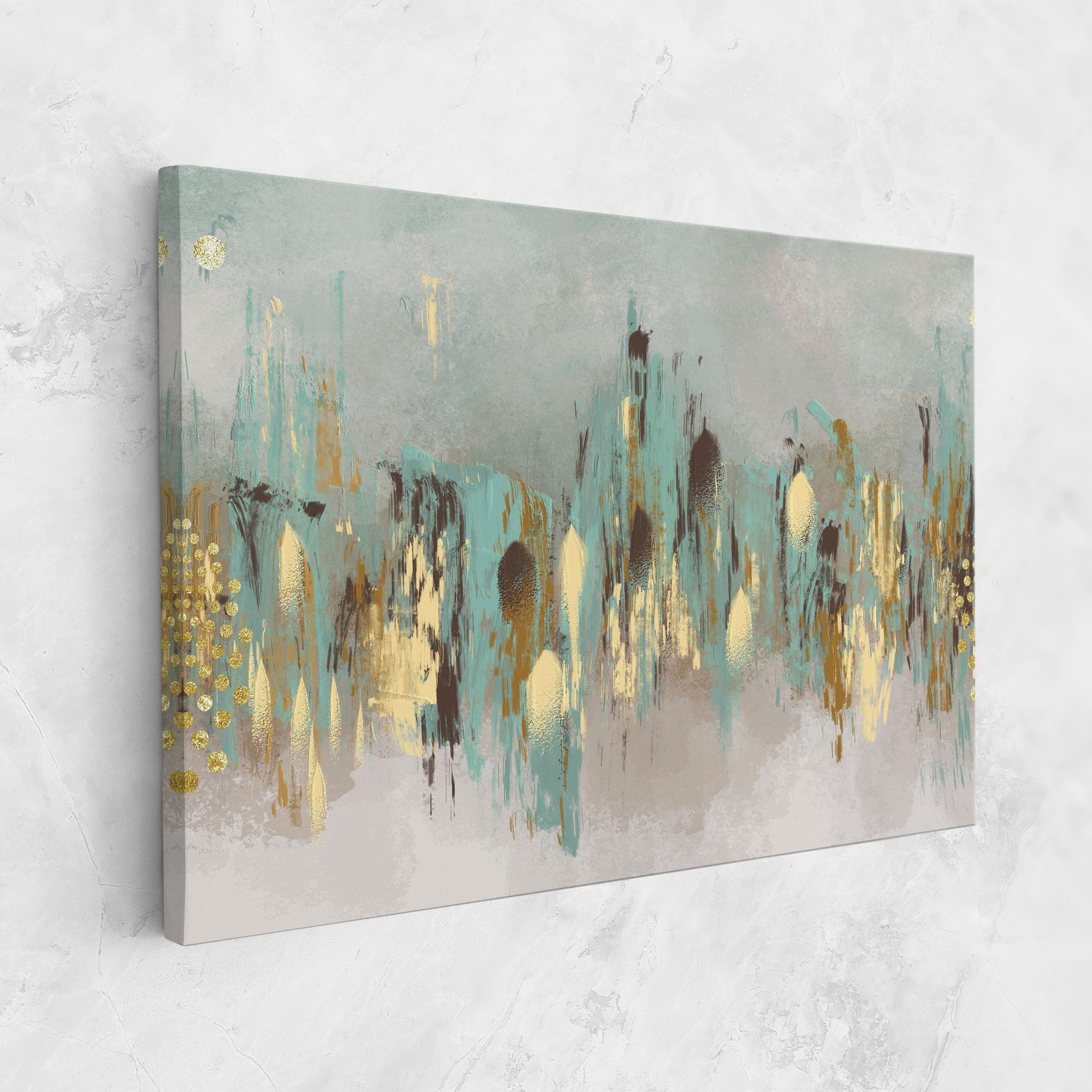 Gold Spiral Points mockup 1