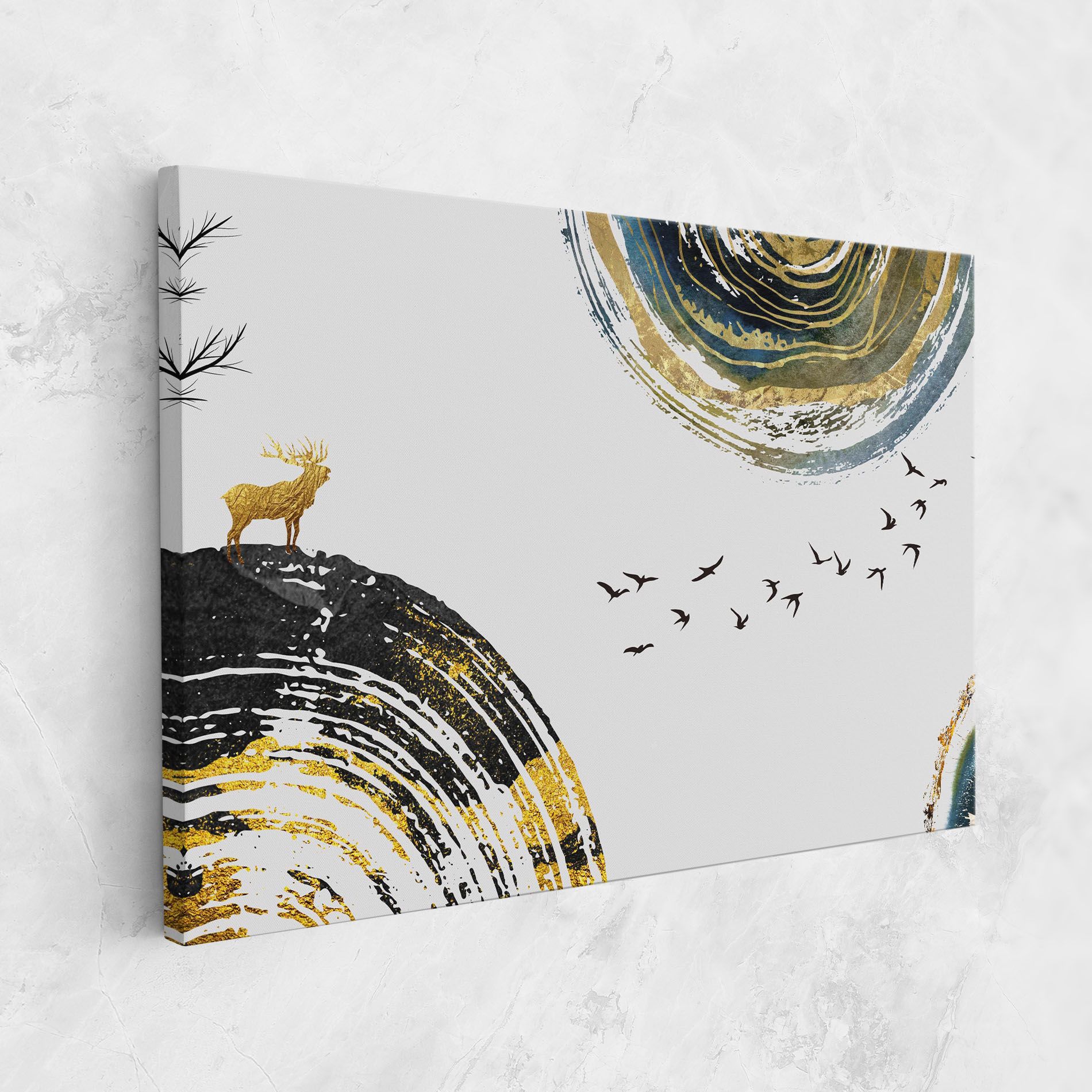 Golden Deer mockup 1
