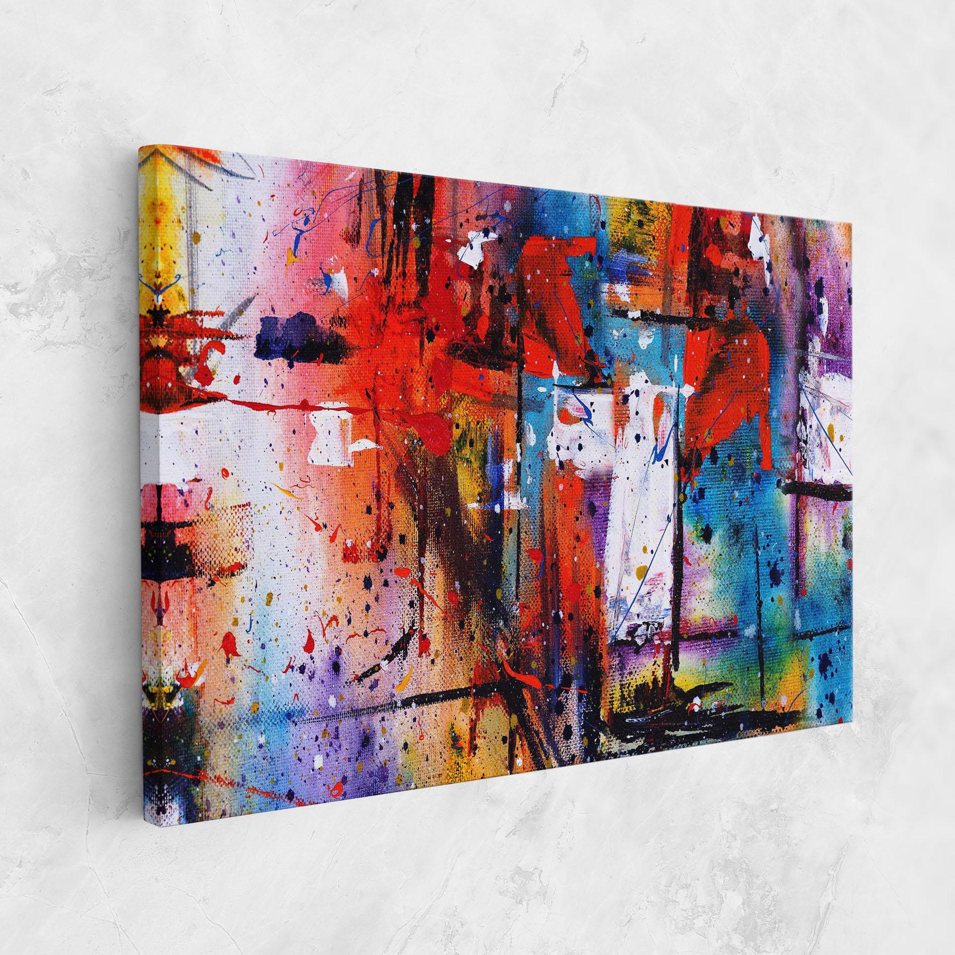 Tablou Canvas Hand Drawn Painting mockup 1