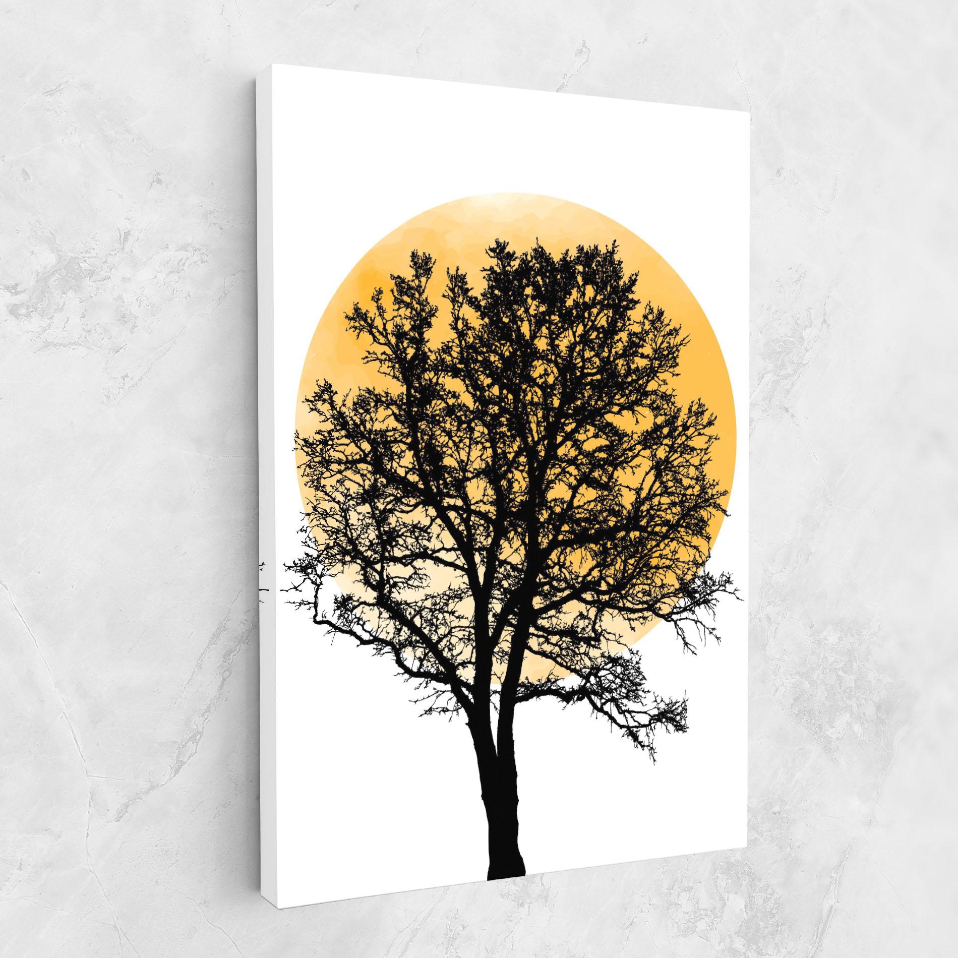 Tablou Canvas Orange Sun 01 mockup 1