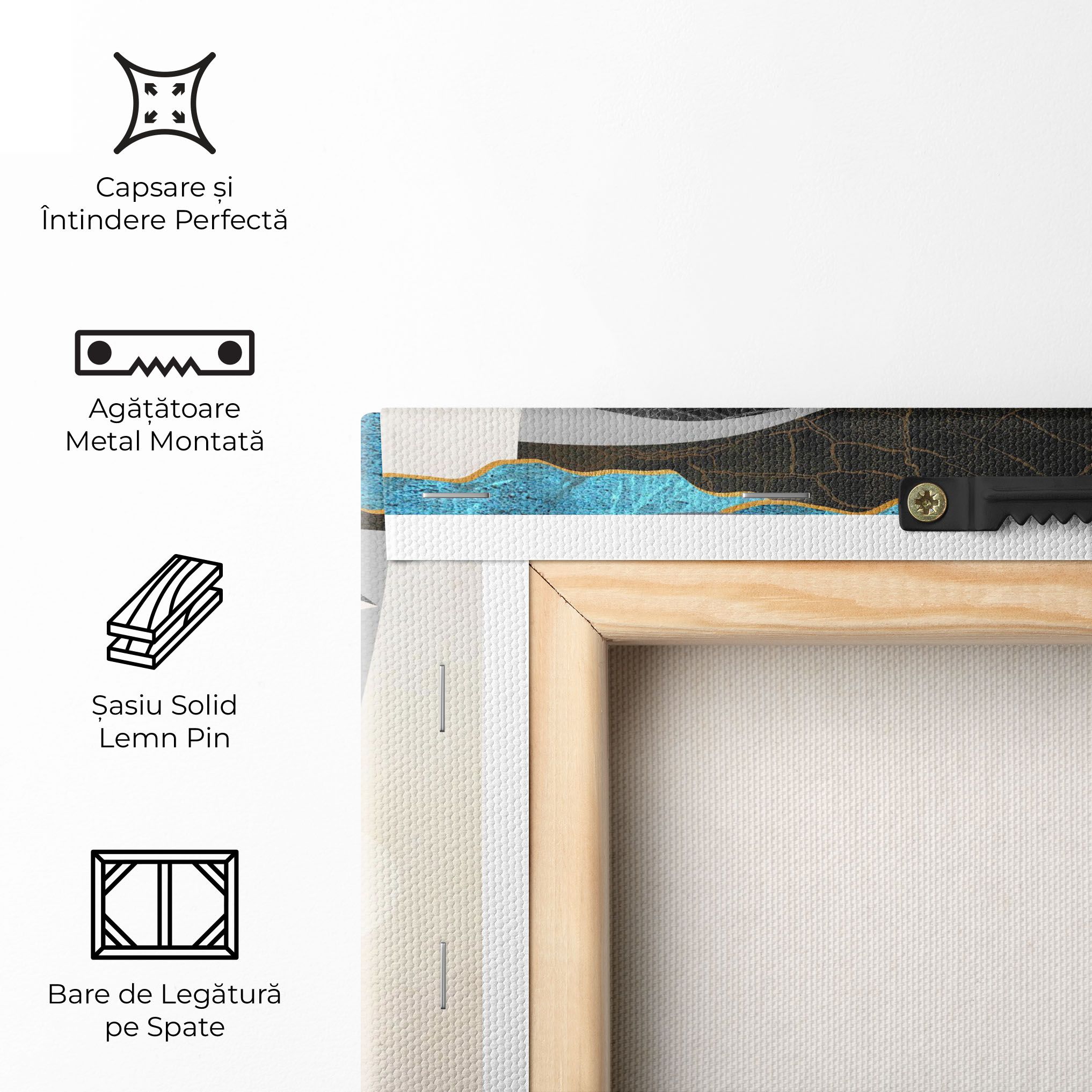 Abstract Blue Face mockup 5