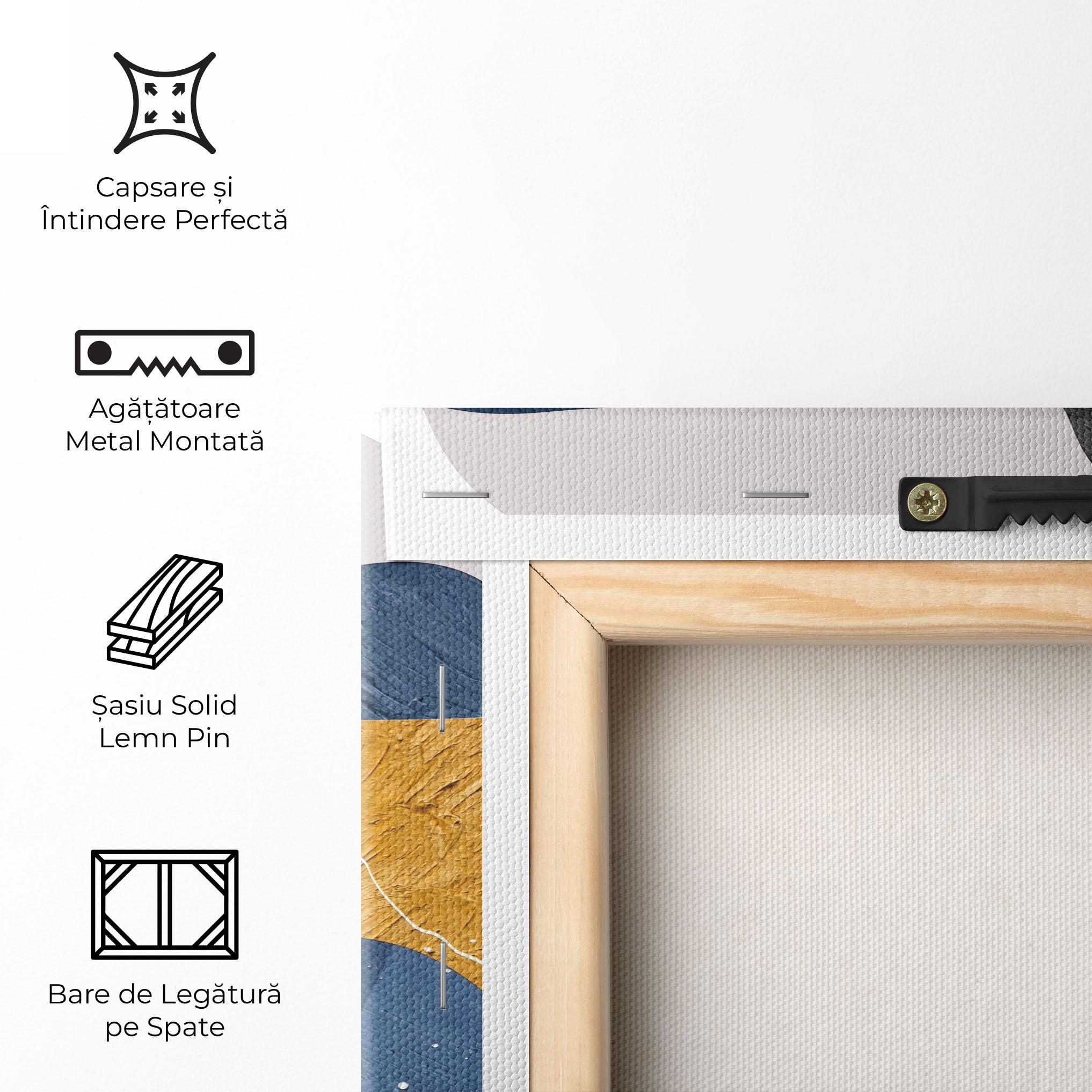 Tablou Canvas Abstract Color Mix mockup 5