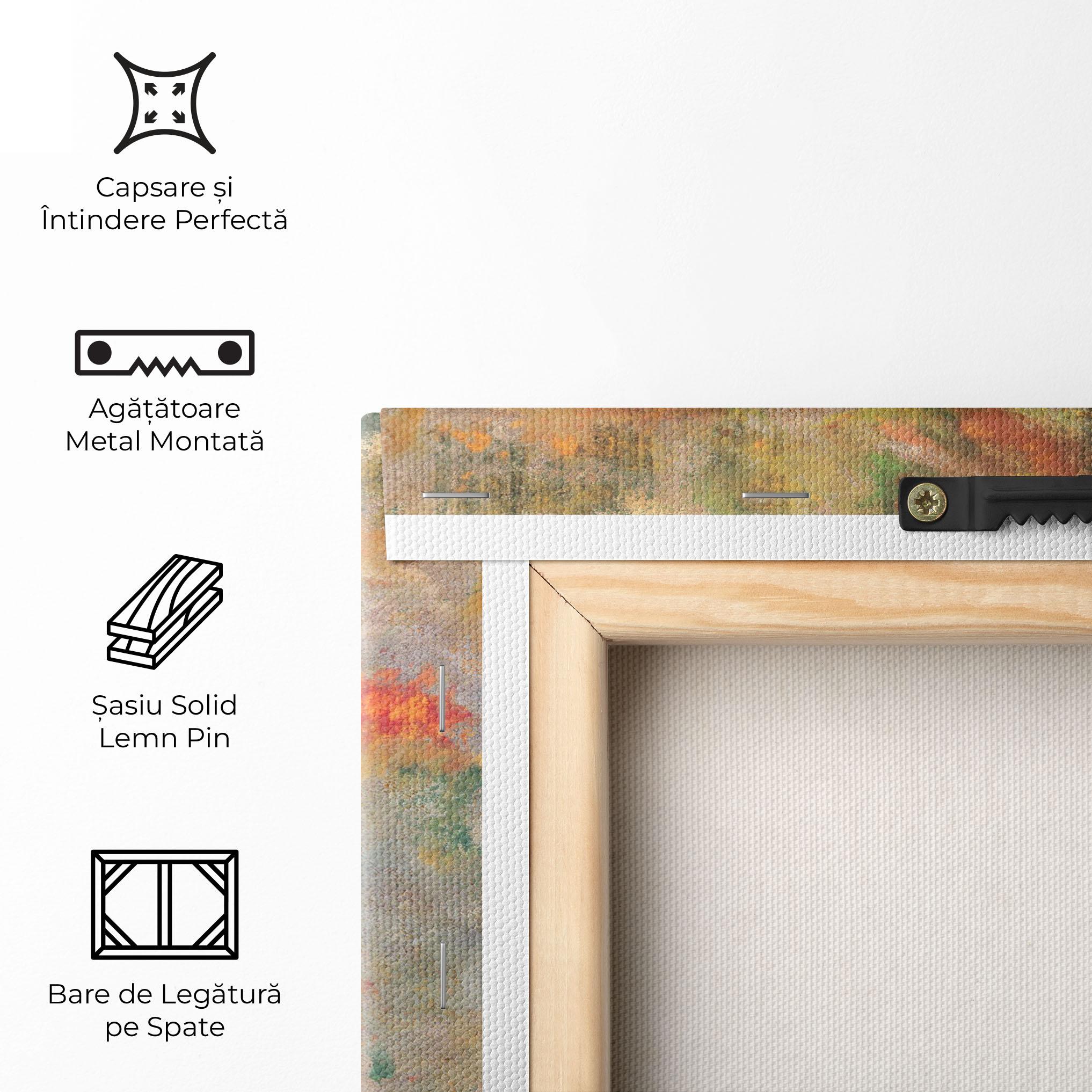 Tablou Canvas Abstract Flowers mockup 5