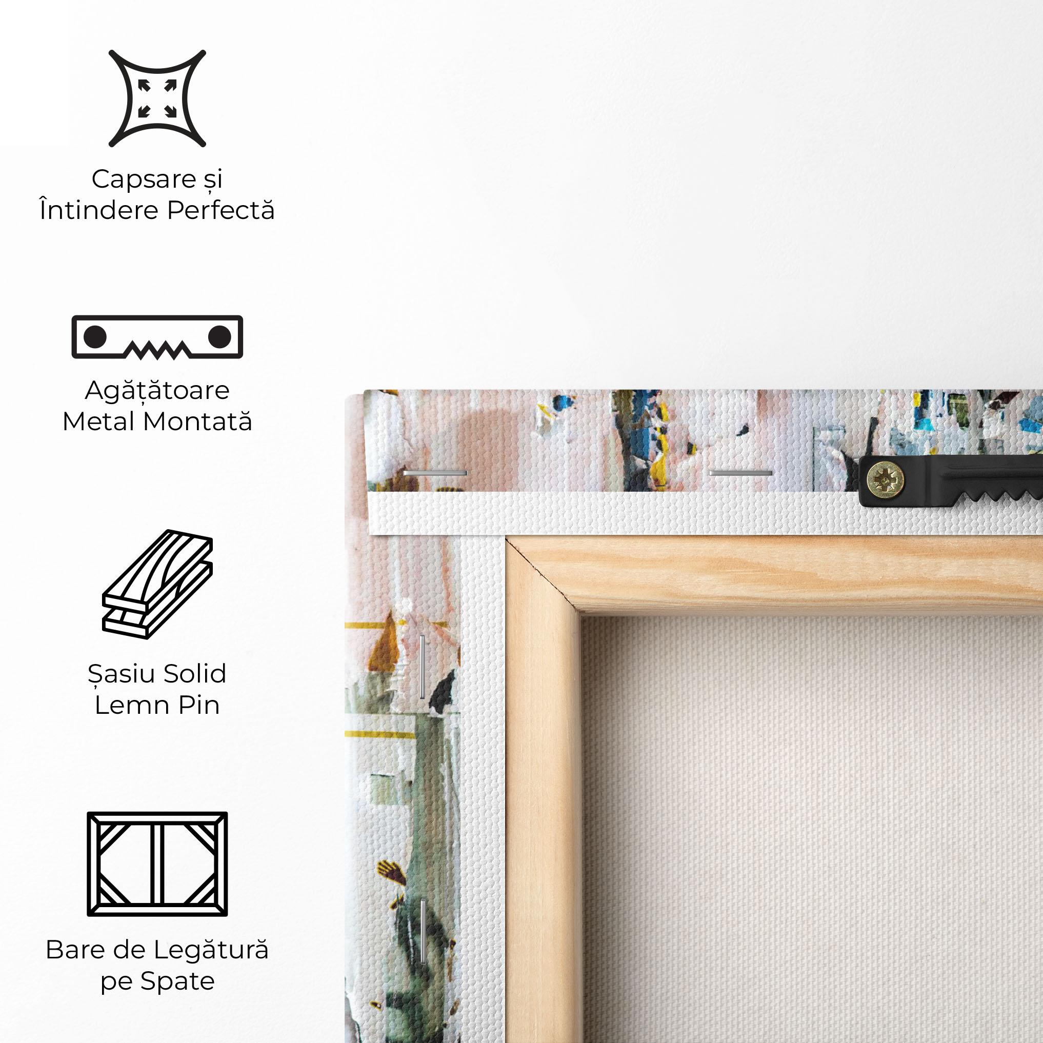 Tablou Canvas Abstract Torn Paper mockup 5