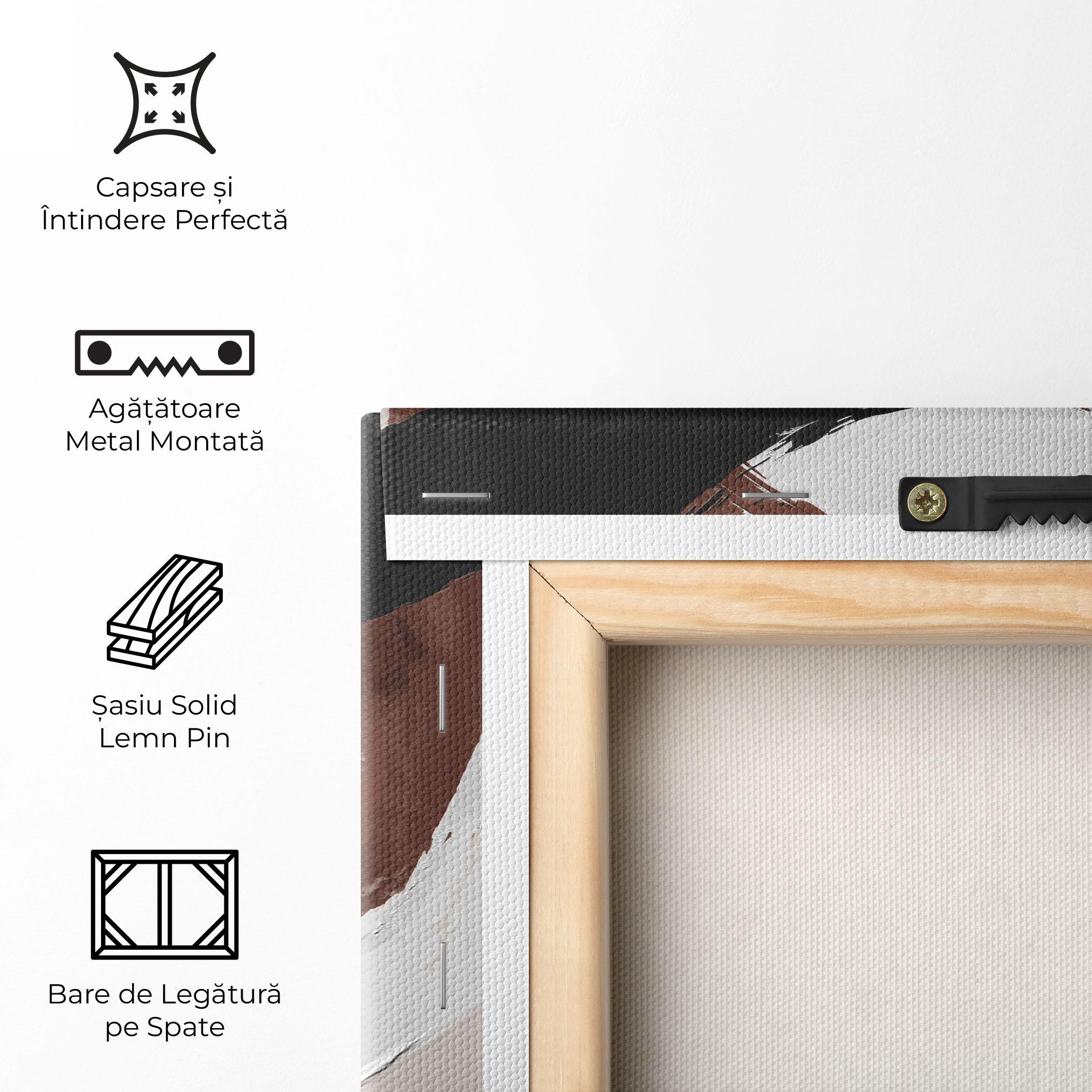 Tablou Canvas Cream Abstract mockup 5