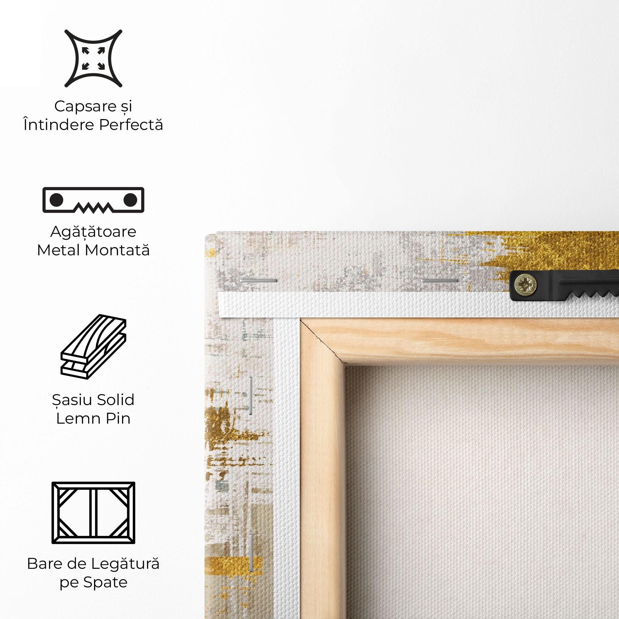 Gold And White Brush mockup 5