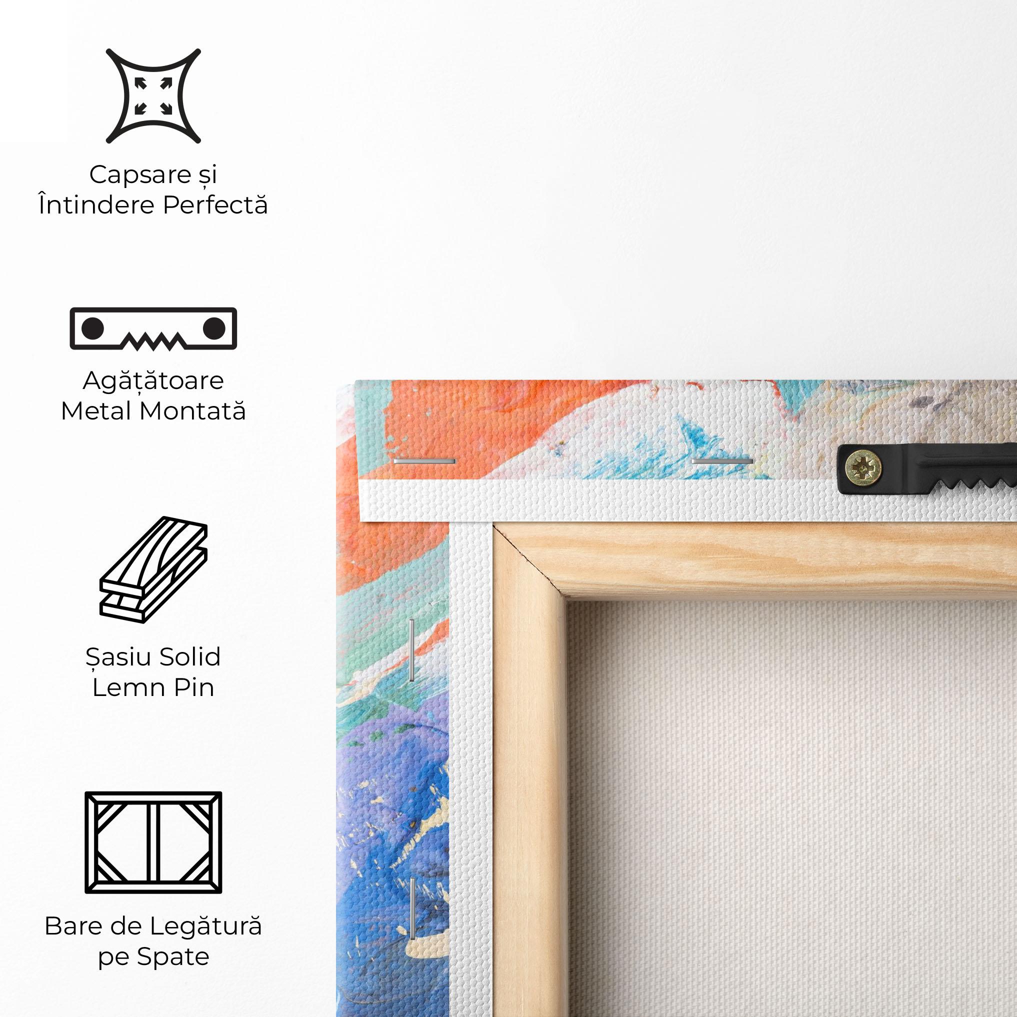 Tablou Canvas Messy Paint Brushes Copie mockup 5