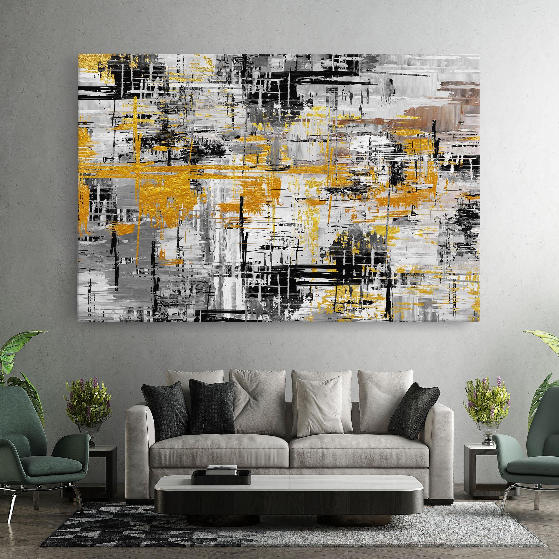 Tablou Canvas Abstract Mix Color mockup 7