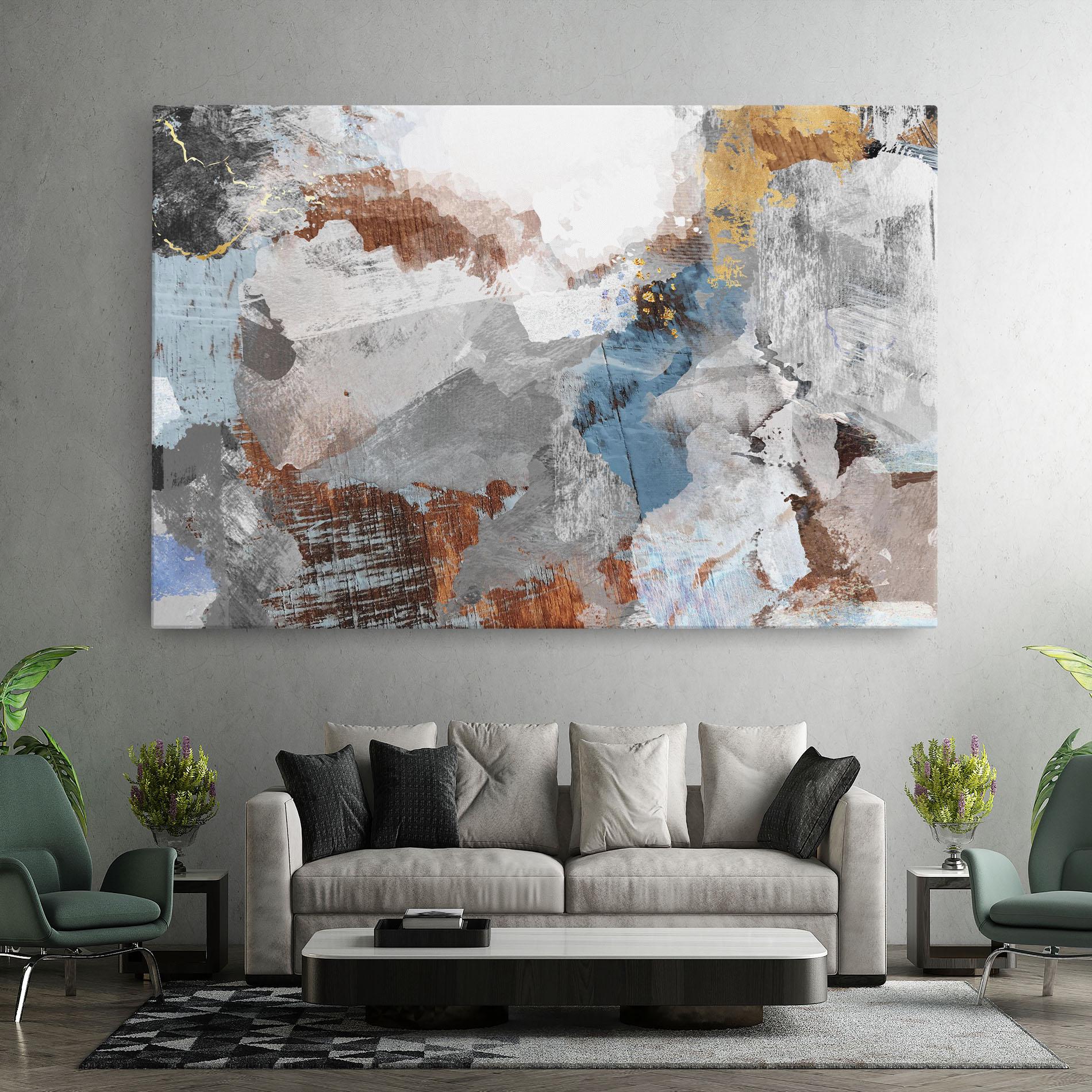 Tablou Canvas Paint On Wood mockup 7