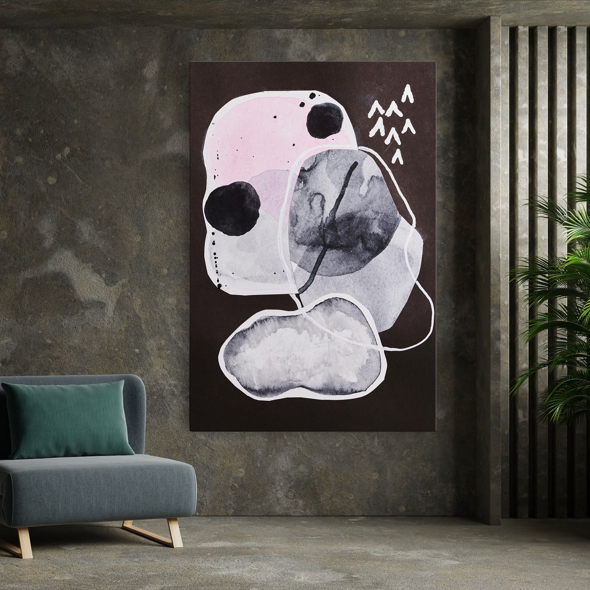 Abstract Collage mockup 7