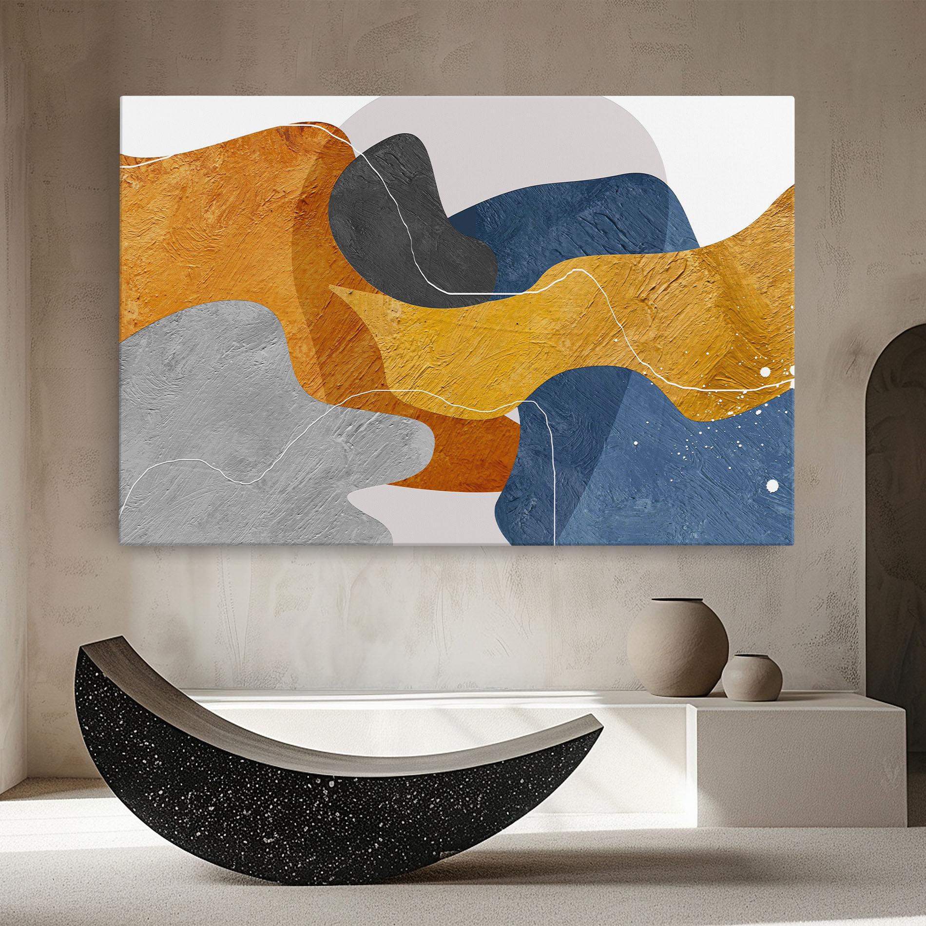 Tablou Canvas Abstract Color Mix mockup 8