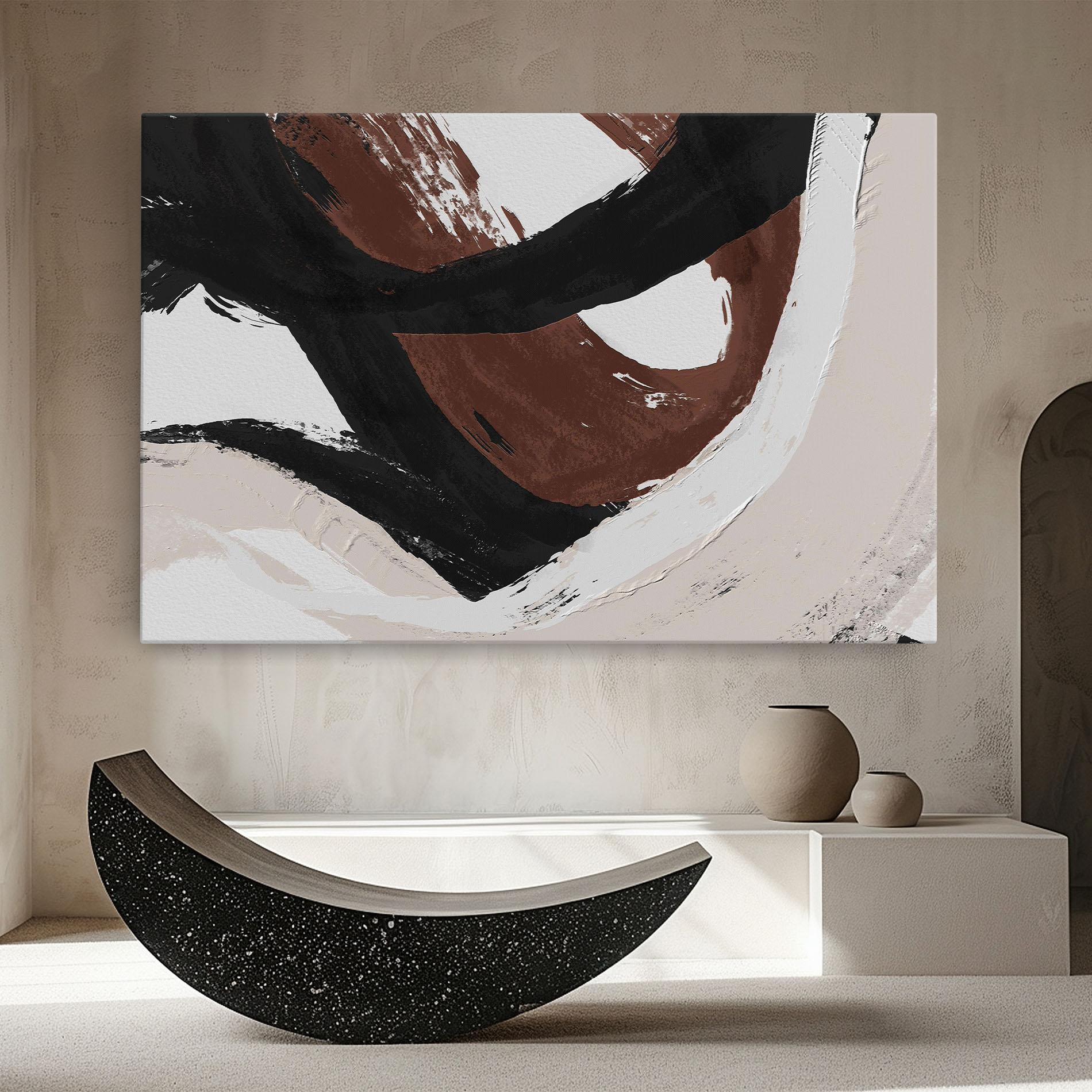 Tablou Canvas Cream Abstract mockup 8