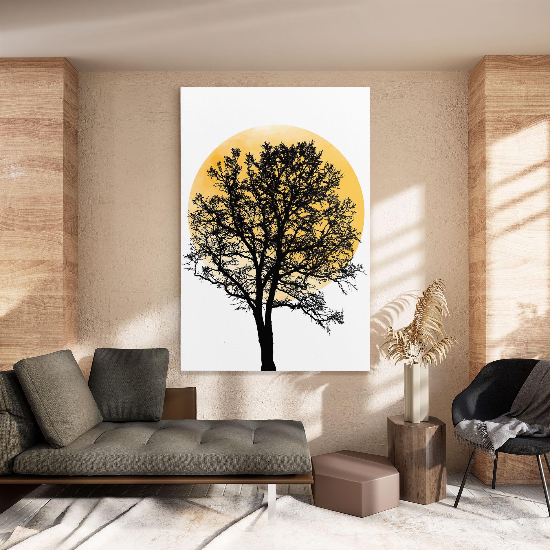 Tablou Canvas Orange Sun 01 mockup 8