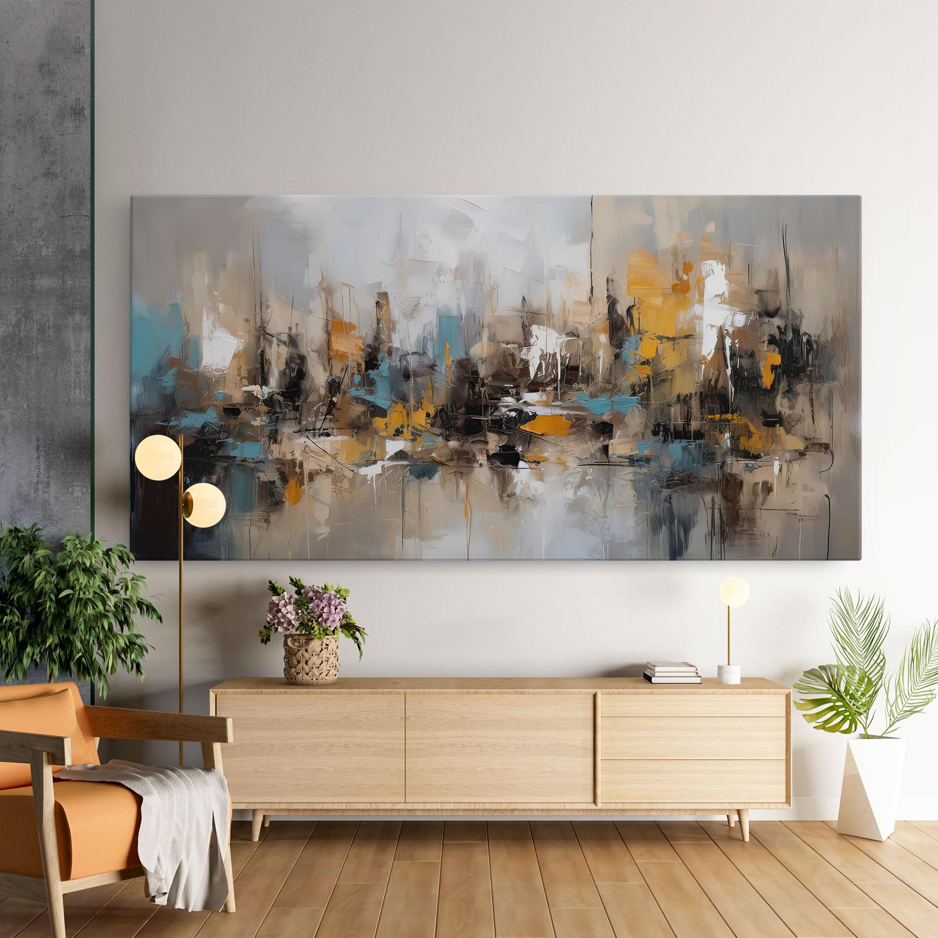 Tablou Canvas Abstract Los Angeles mockup 9