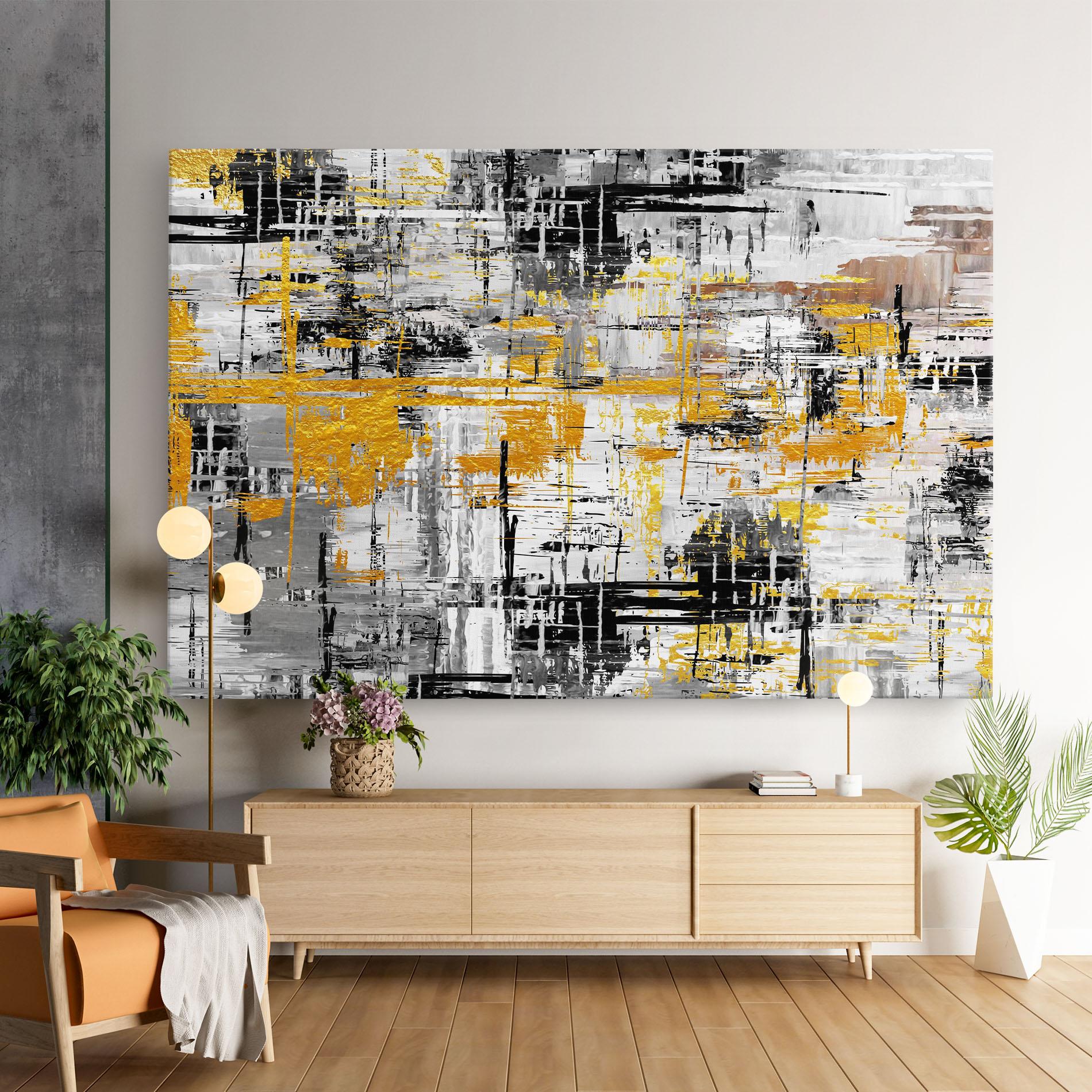 Tablou Canvas Abstract Mix Color mockup 9