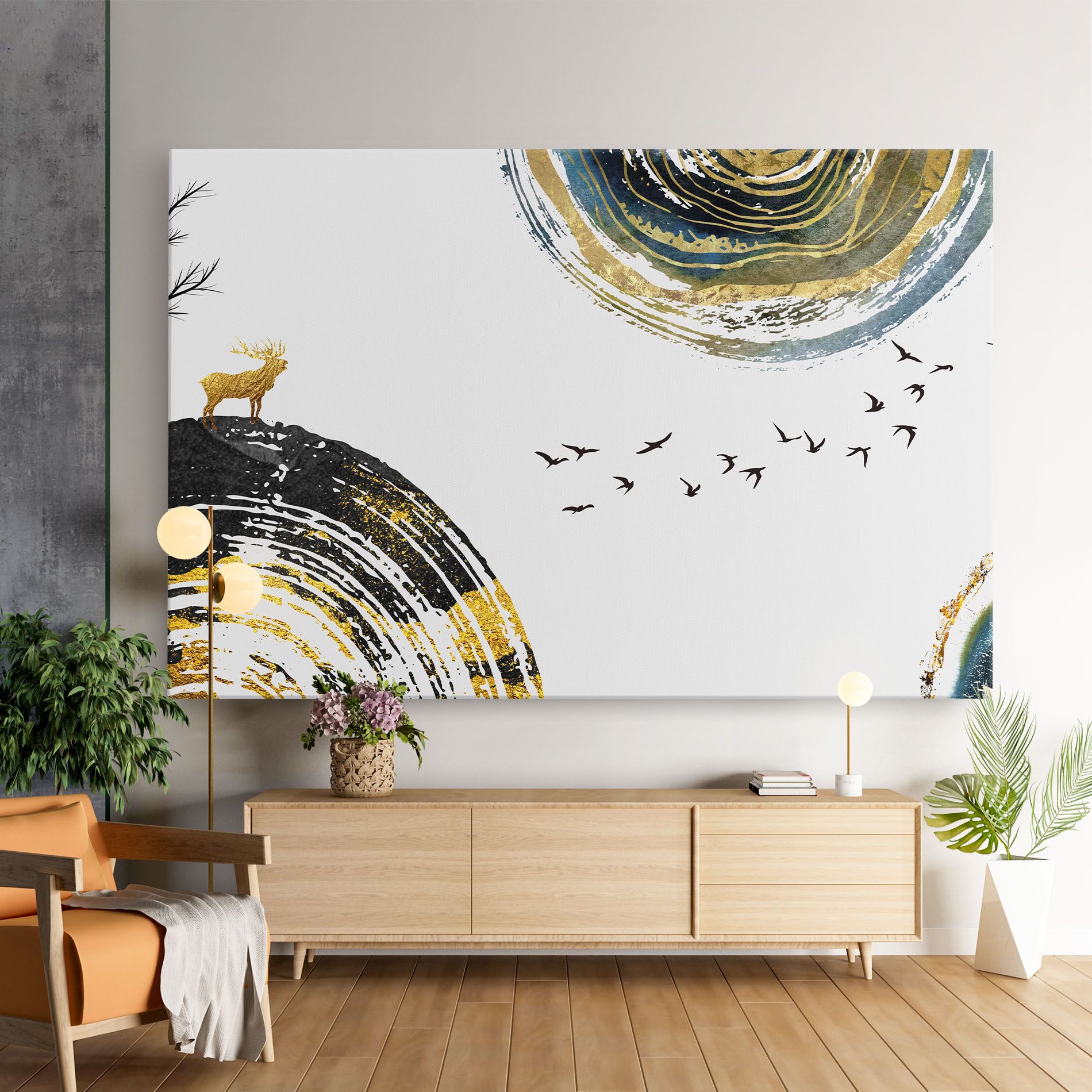 Golden Deer mockup 9