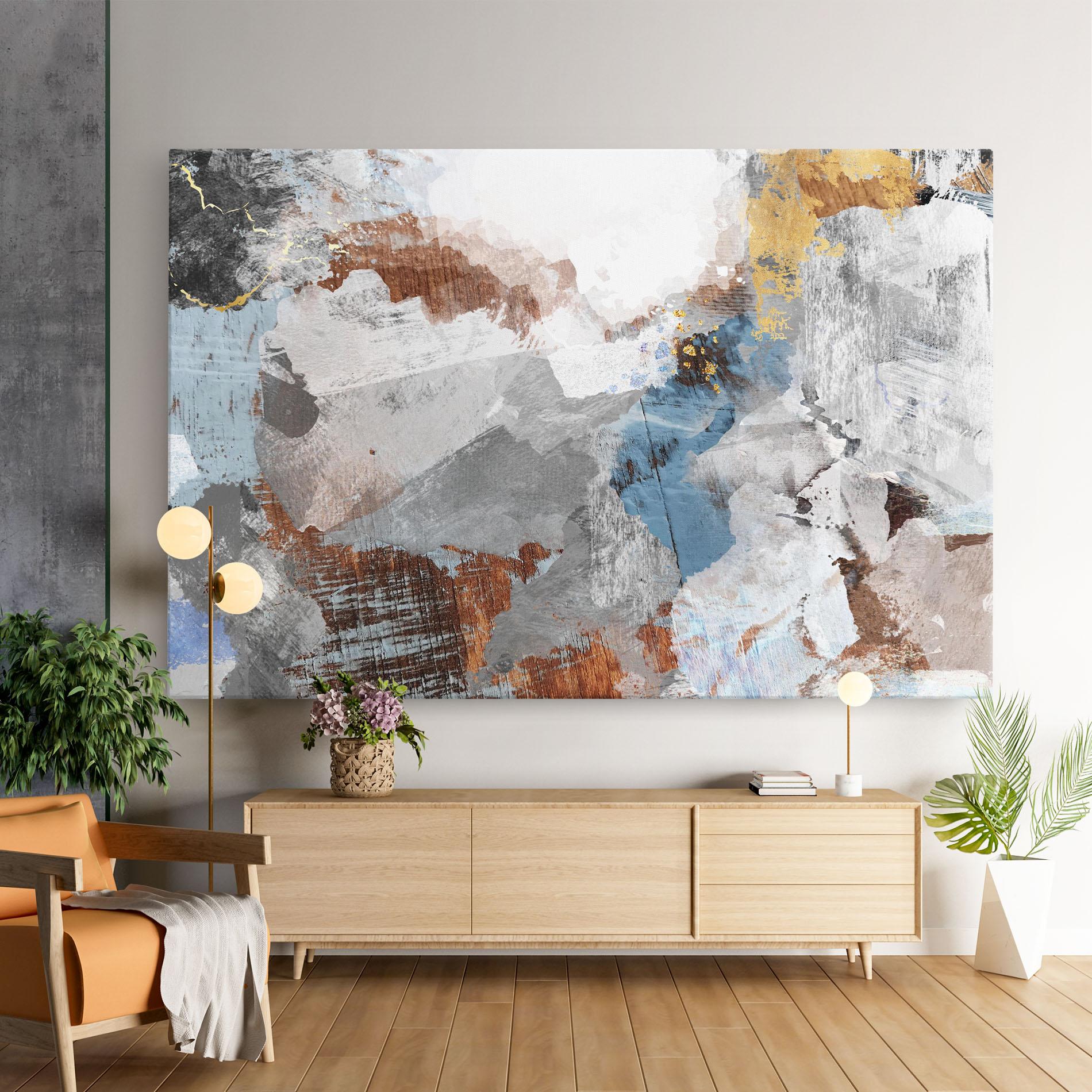 Tablou Canvas Paint On Wood mockup 9