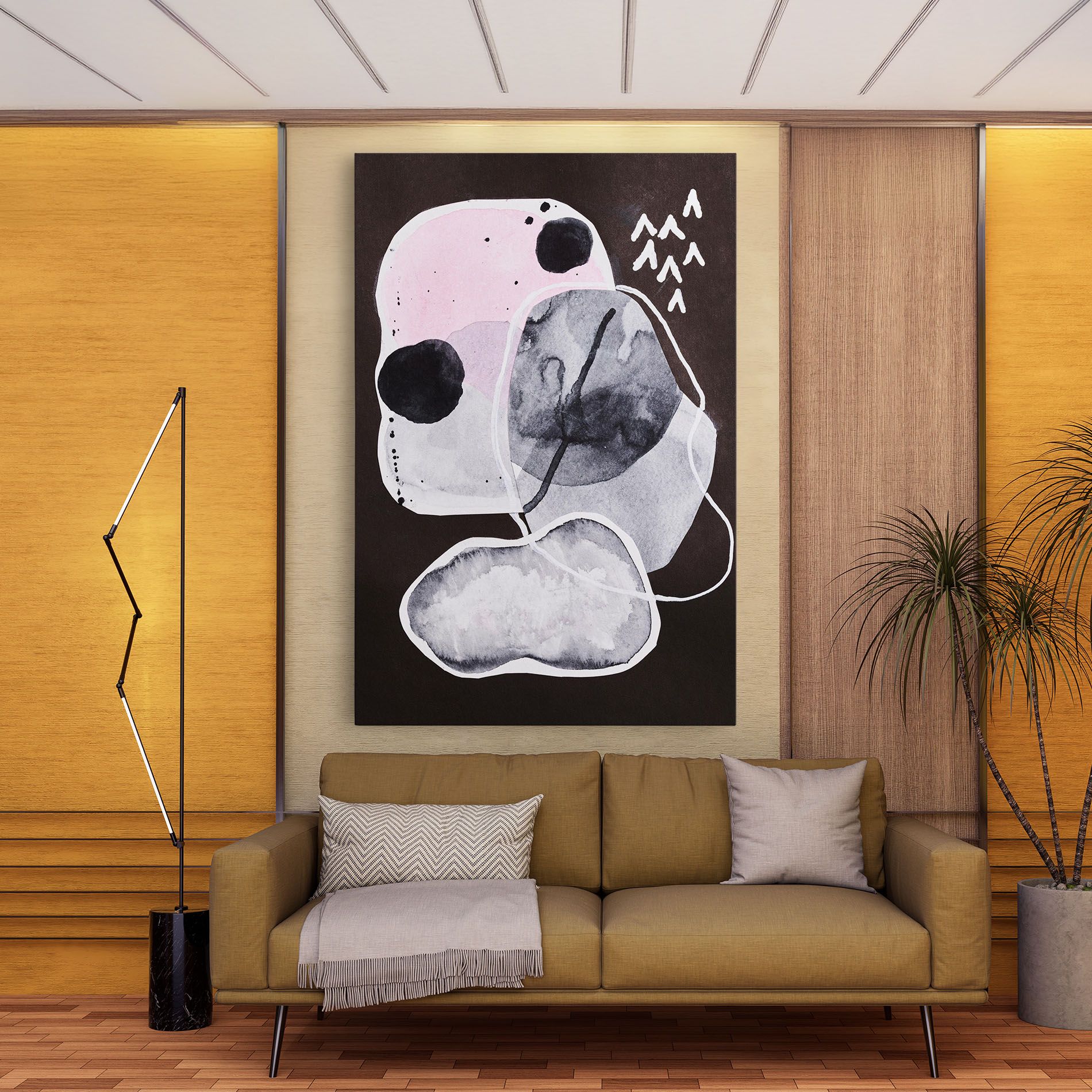 Abstract Collage mockup 9