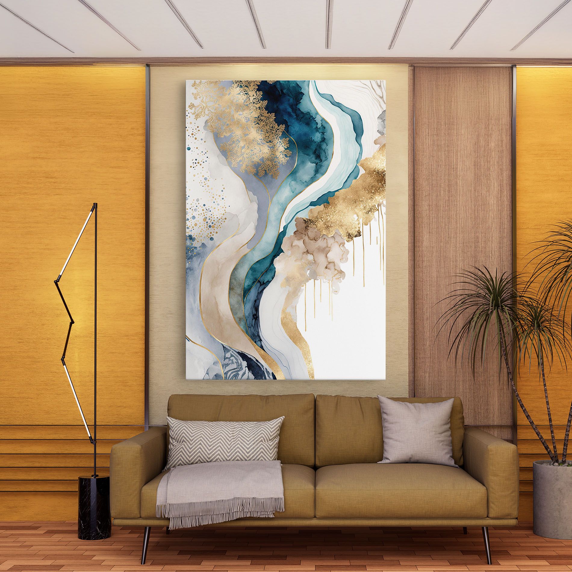 Light Blue Waves mockup 9