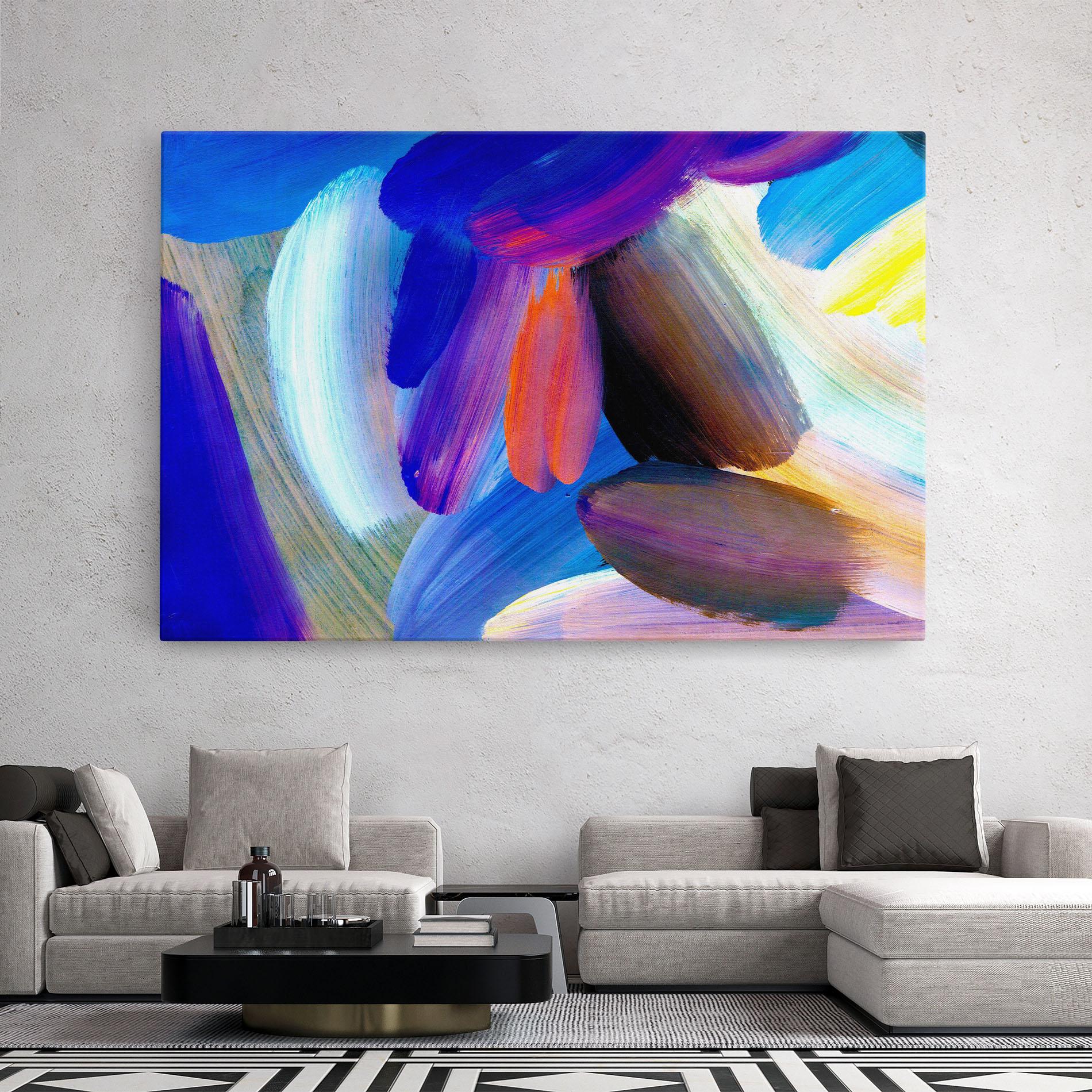 Tablou Canvas Colorful Abstract mockup 2