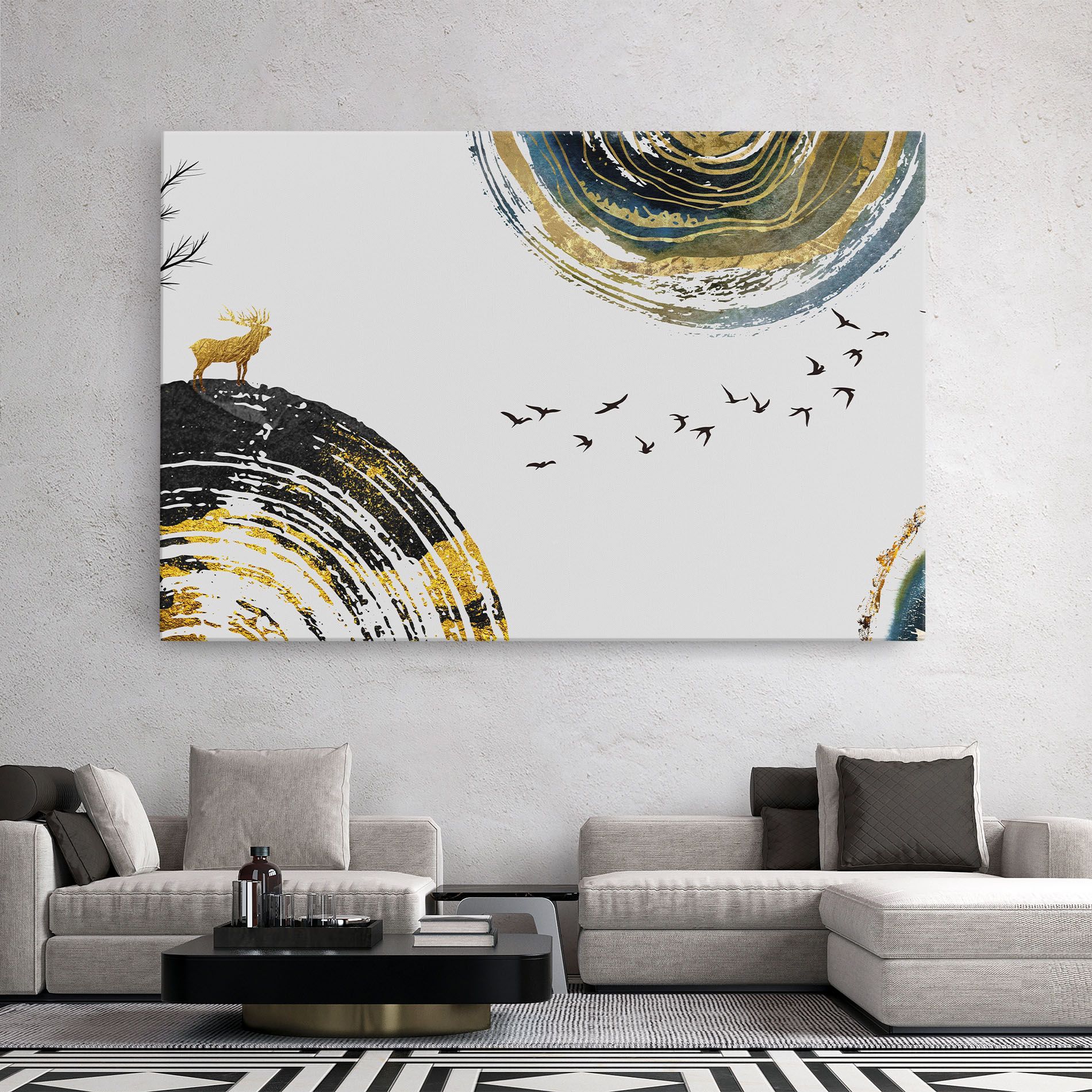 Golden Deer mockup 2