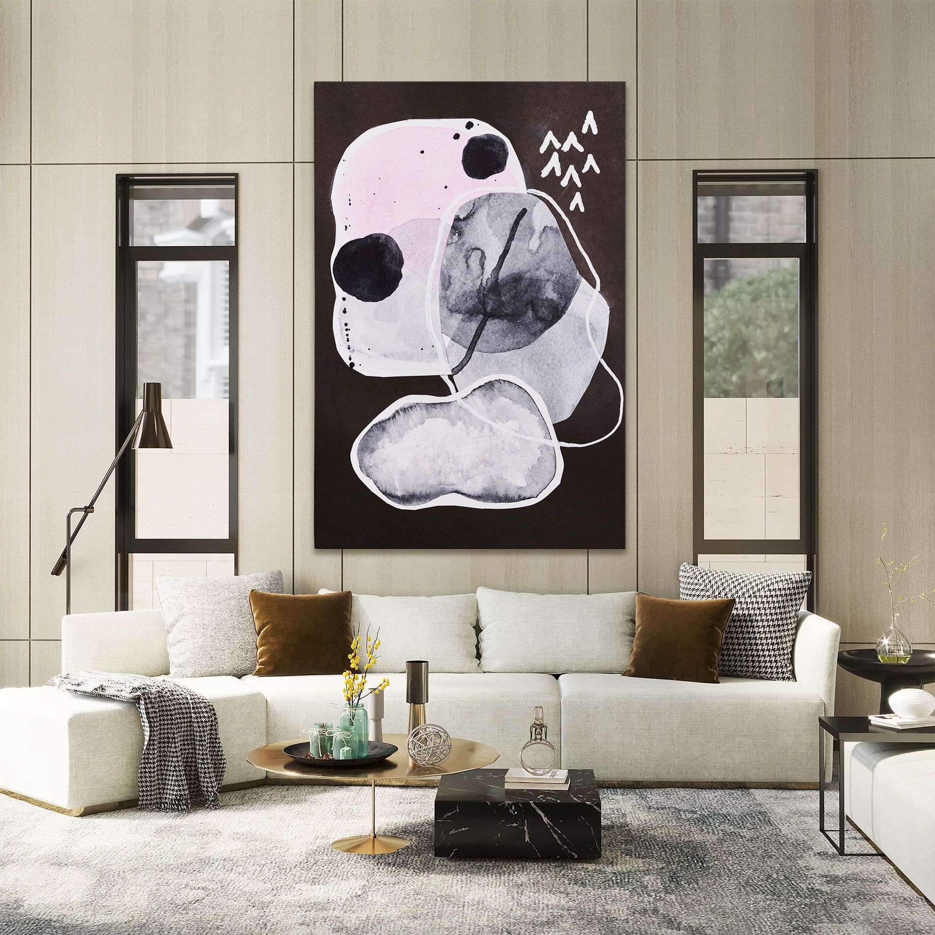 Abstract Collage mockup 2