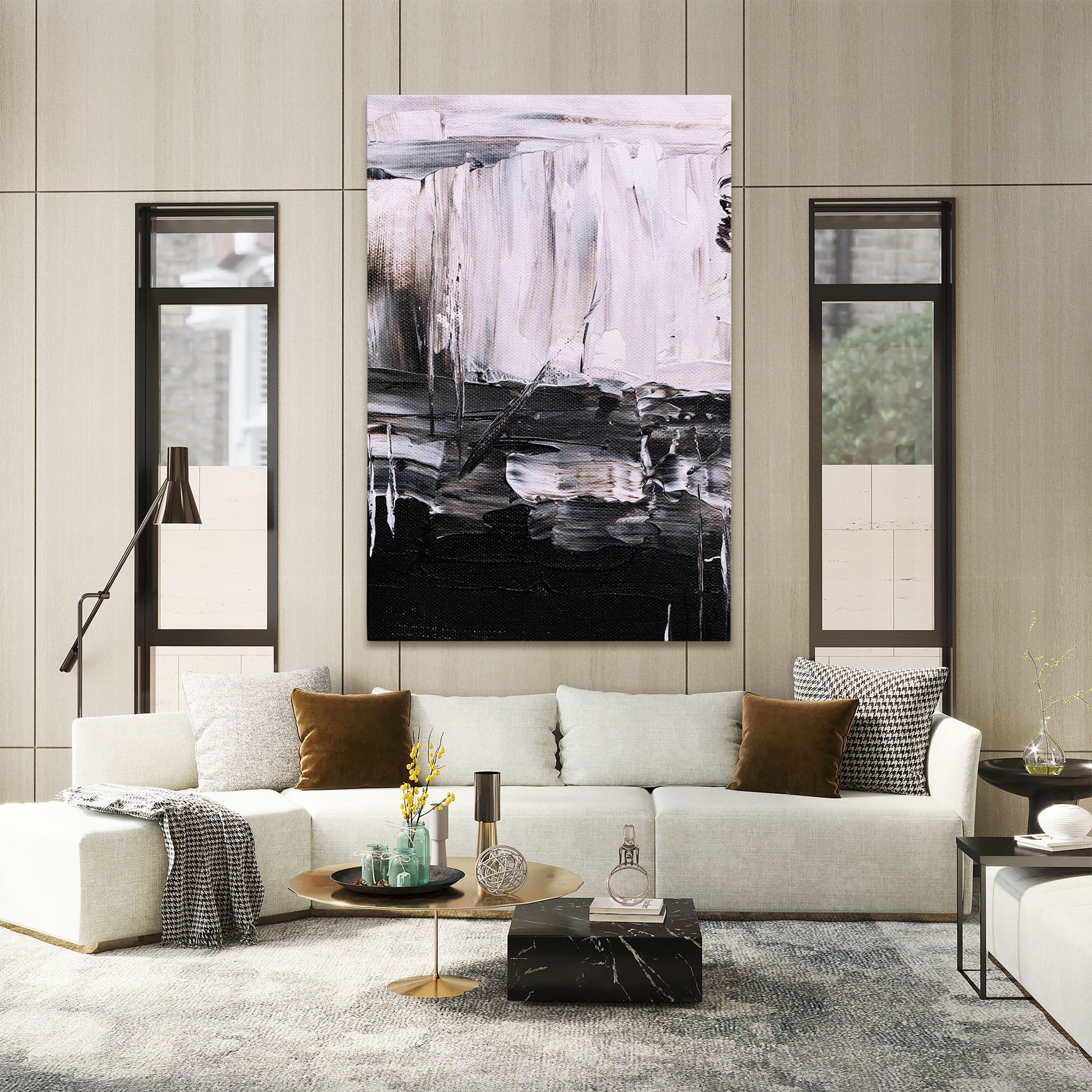 Abstract Paintings mockup 2