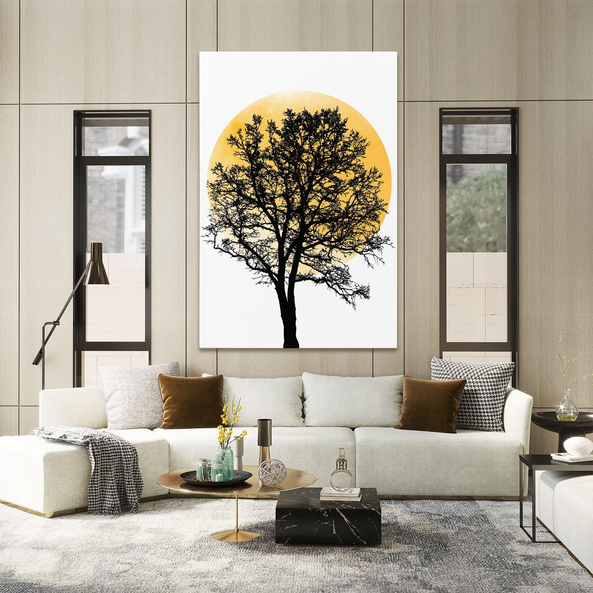 Tablou Canvas Orange Sun 01 mockup 2