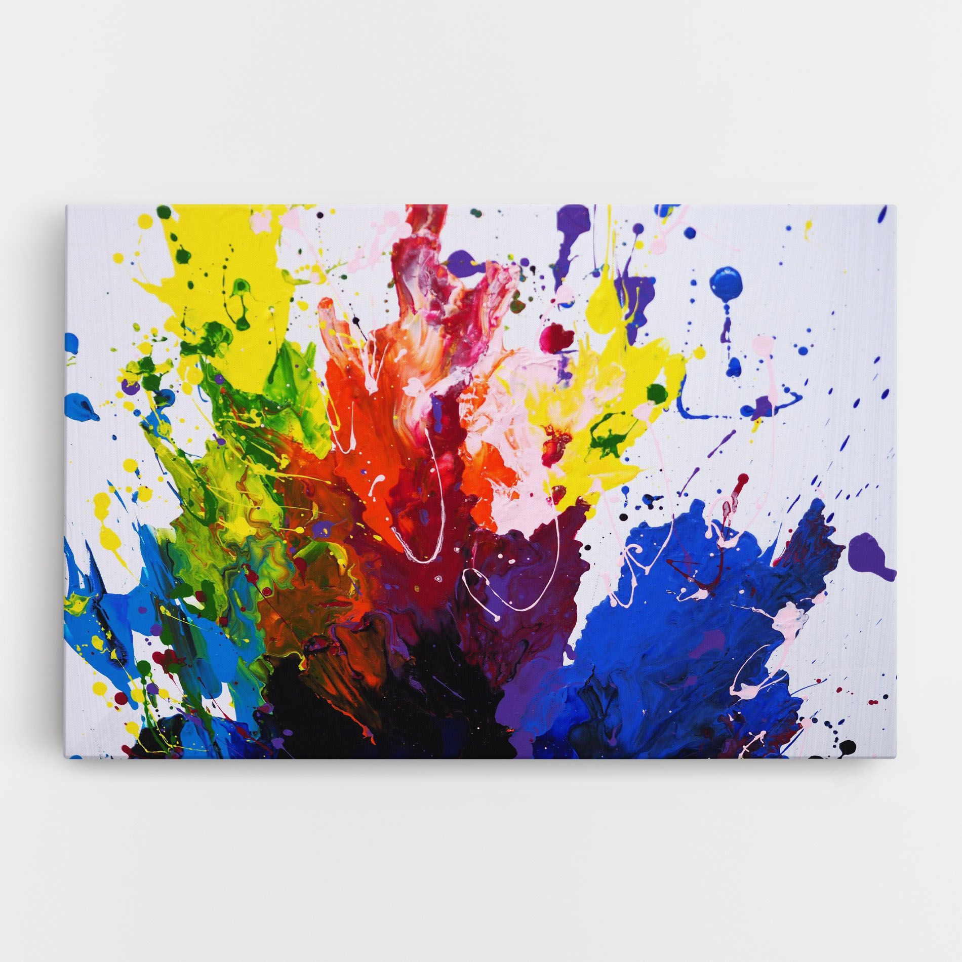 Blue Purple Exploding mockup 0