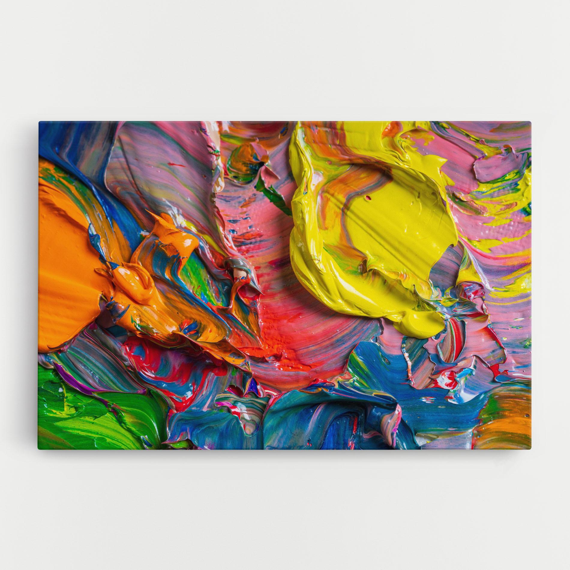Tablou Canvas Bright Oil Colors mockup 0