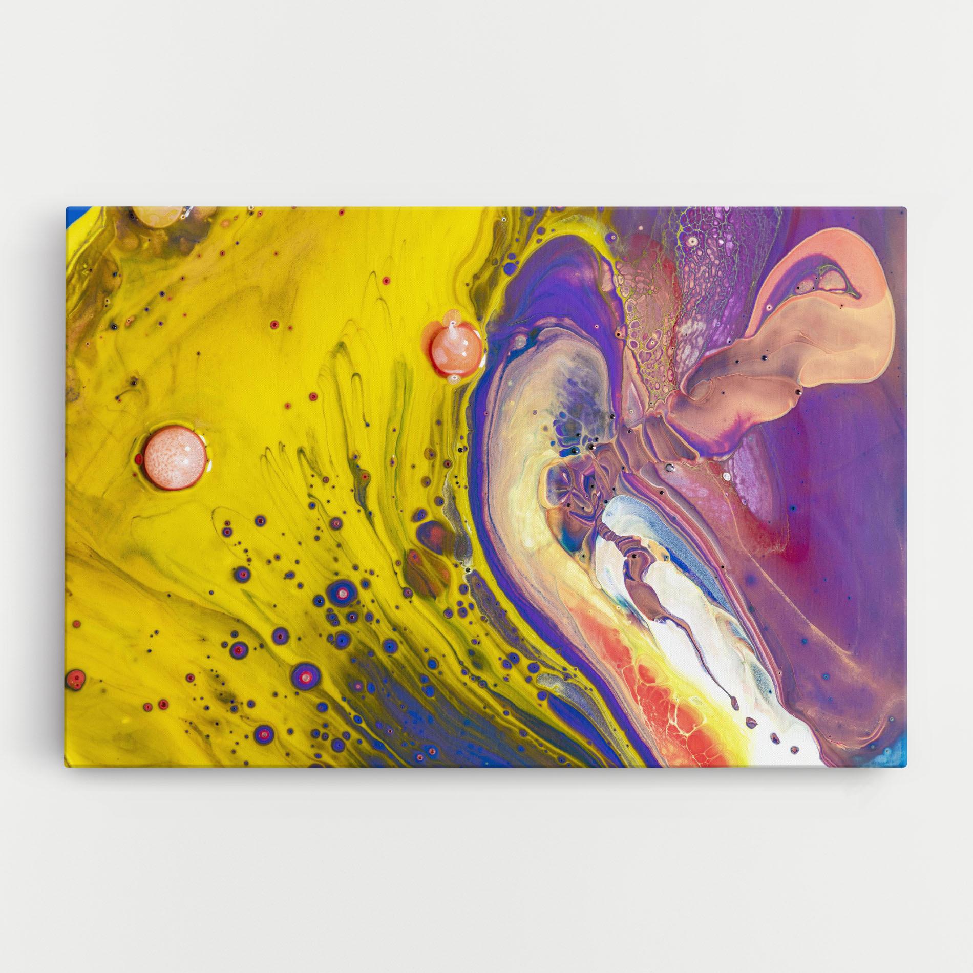 Tablou Canvas Colorful Liquid Marble mockup 0