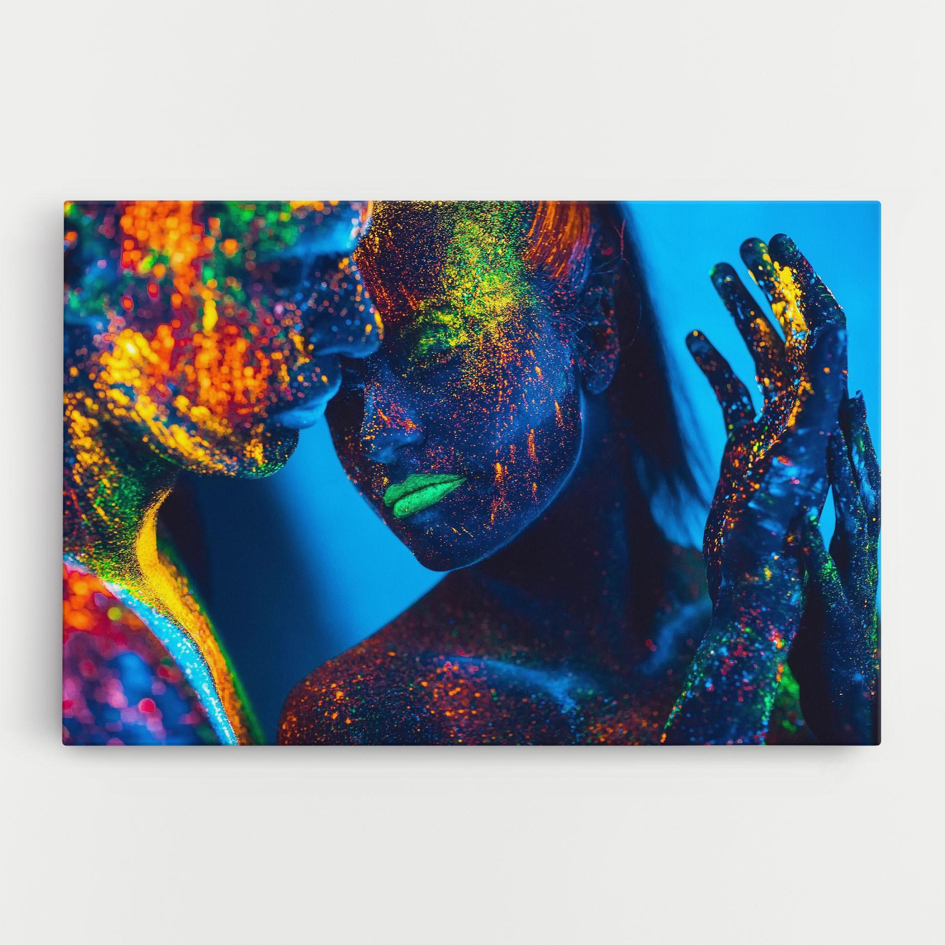 Tablou Canvas Fluorescent Couple mockup 0