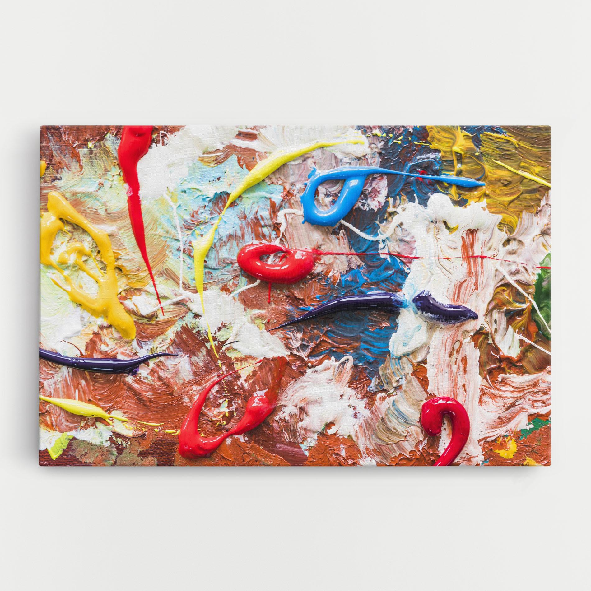 Tablou Canvas Paint Color mockup 0