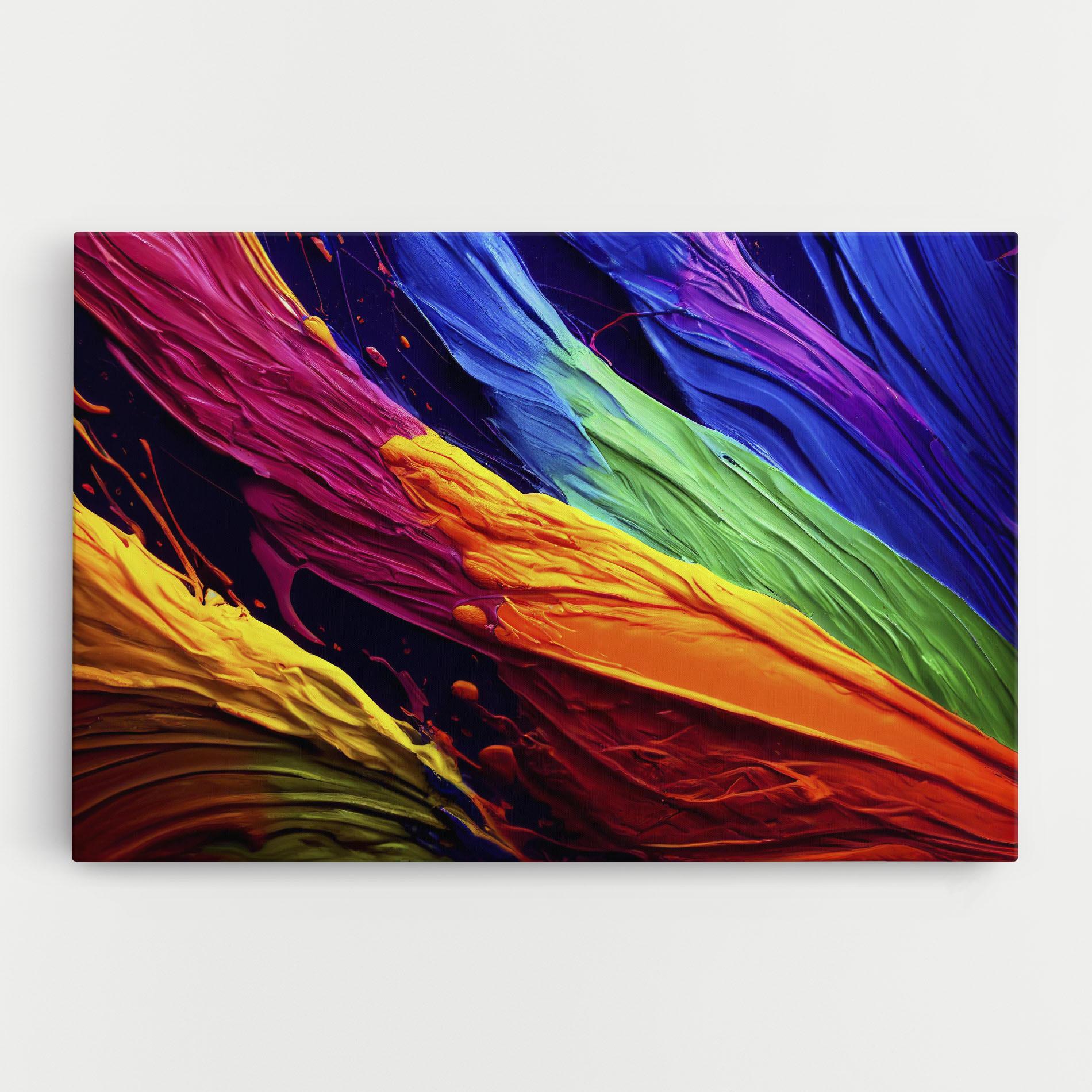 Tablou Canvas Powder Explosion mockup 0