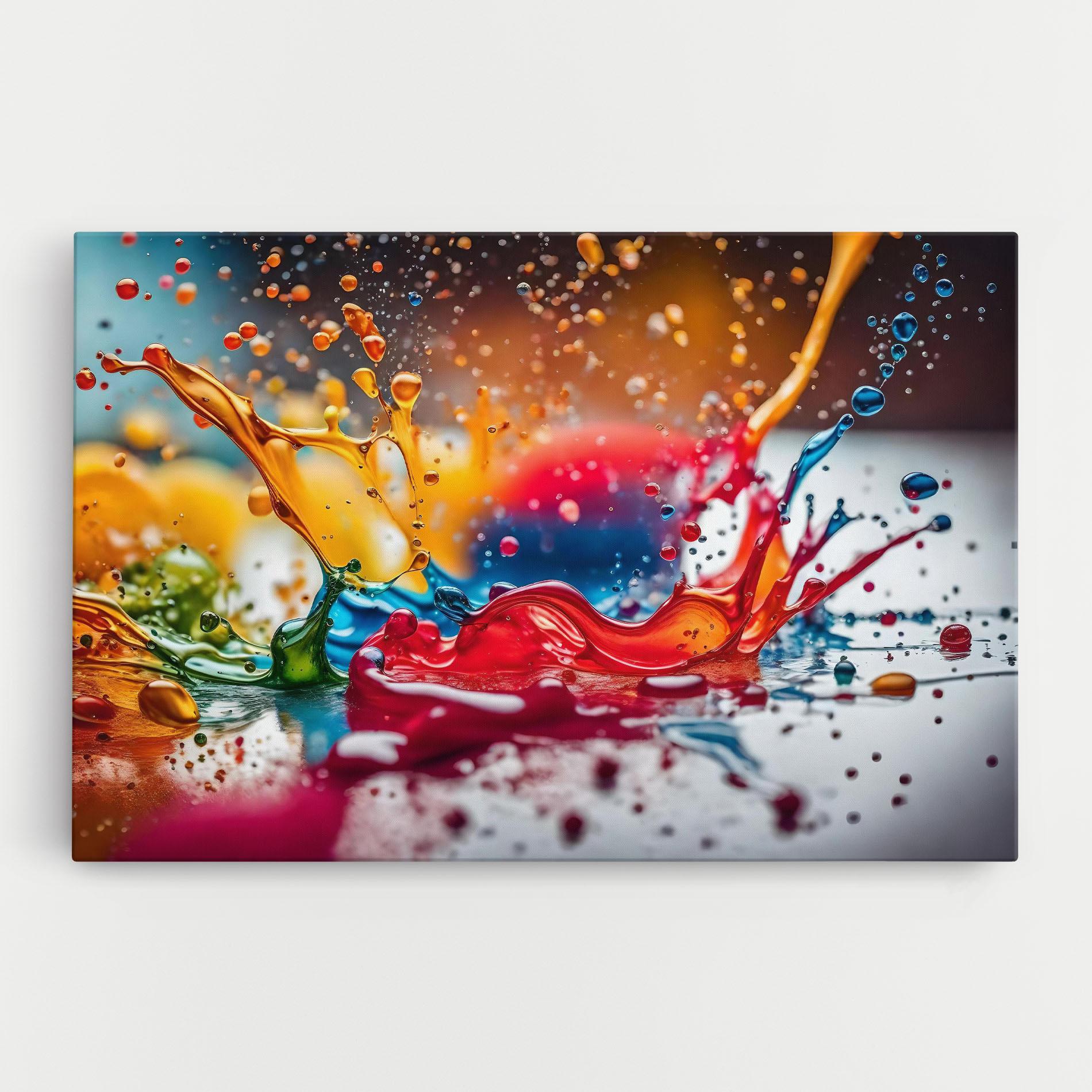 Tablou Canvas Water Color Splash mockup 0